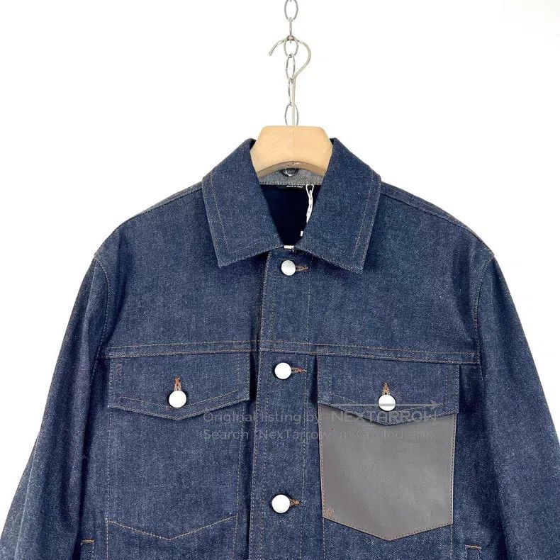 Hermes Hermes Navy Blue Single-Breasted Lapel Pocket Long Sleeve Size US M / EU 48-50 / 2 - 3 Thumbnail