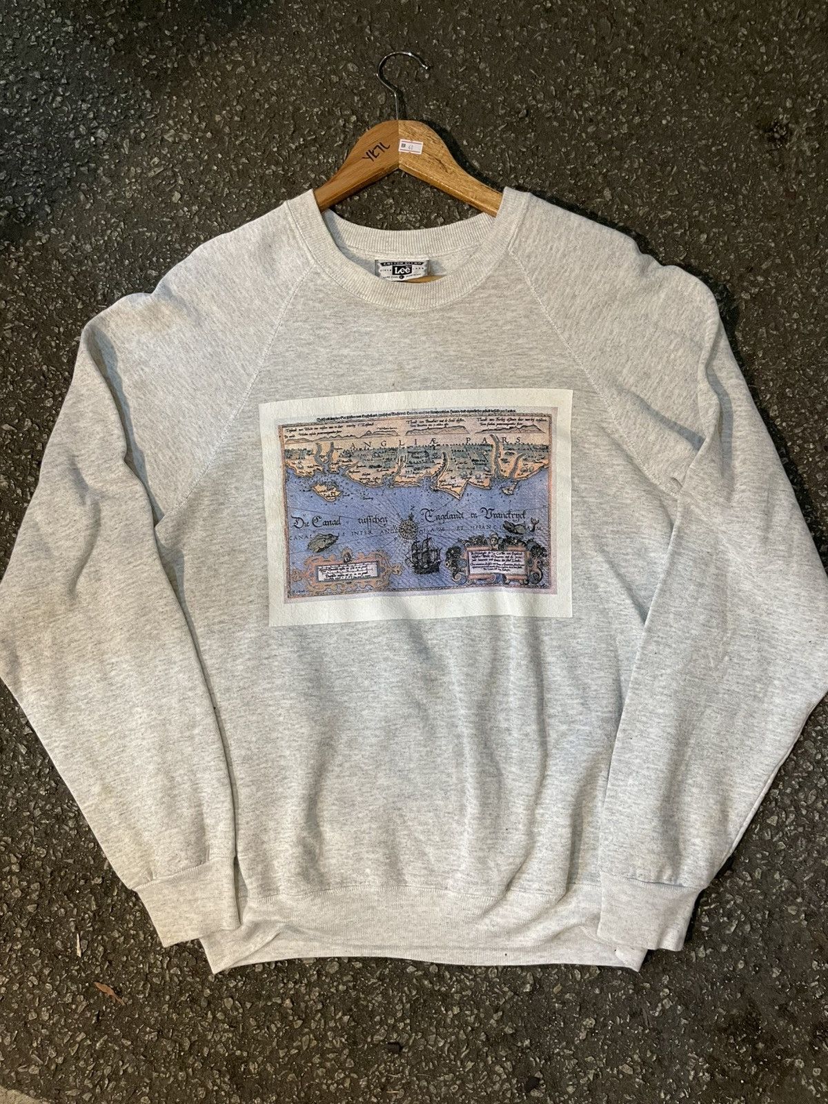 Lee × Vintage LEE MAP GRAPHICS VINTAGE Size US L / EU 52-54 / 3 - 1 Thumbnail