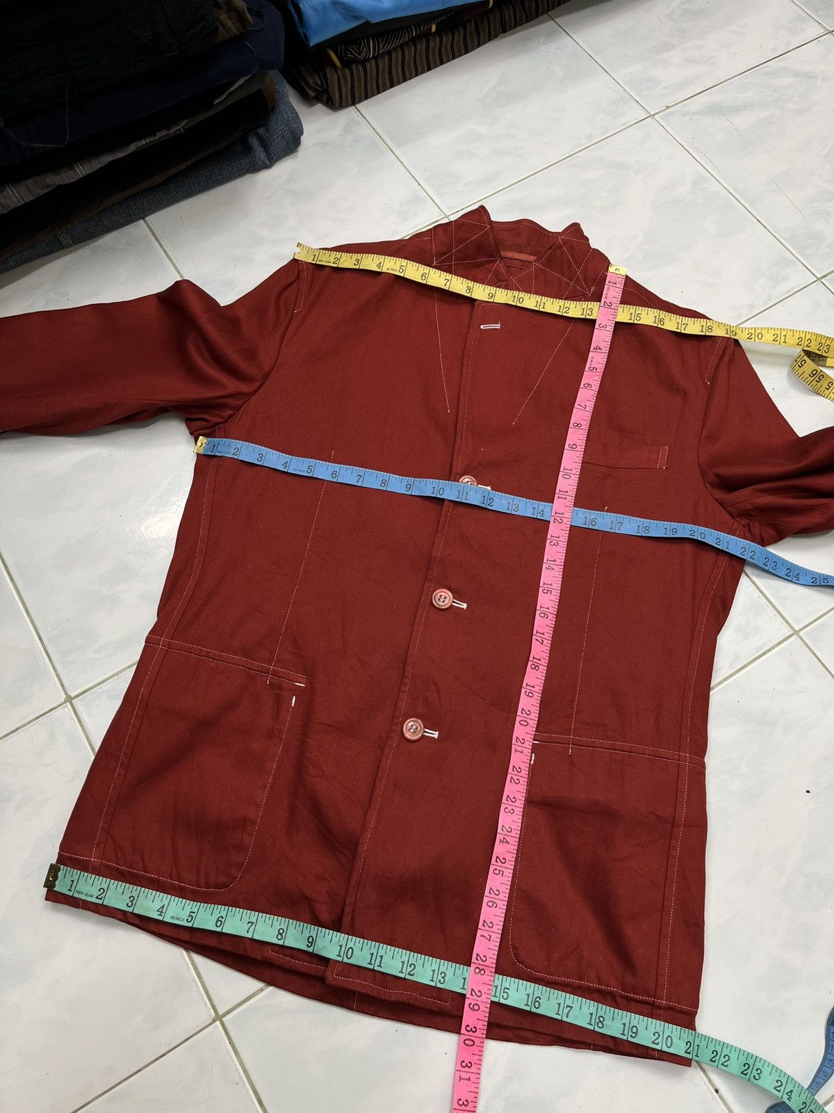 Comme des Garcons Homme 🔥🔥🔥ARCHIVE VTG COMME DES GARCONS HOMME JACKET Size US M / EU 48-50 / 2 - 18 Thumbnail