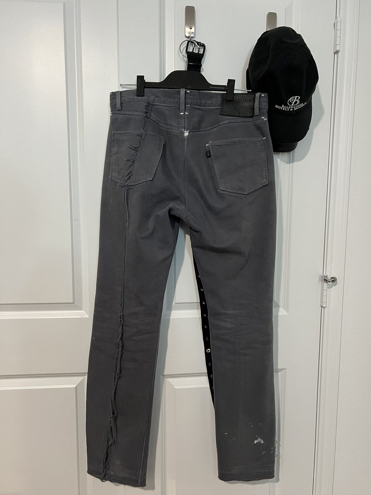 Unsound Rags Unsound Faded Slate Grey Jeans Size US 34 / EU 50 - 2 Thumbnail