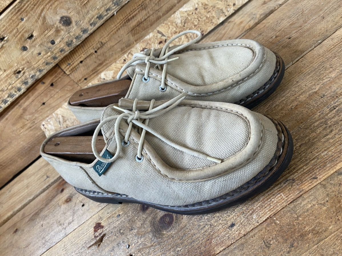 Paraboot Paraboot michael canvas derby casual leather shoes sz40.5 Size US 7.5 / EU 40-41 - 8 Thumbnail