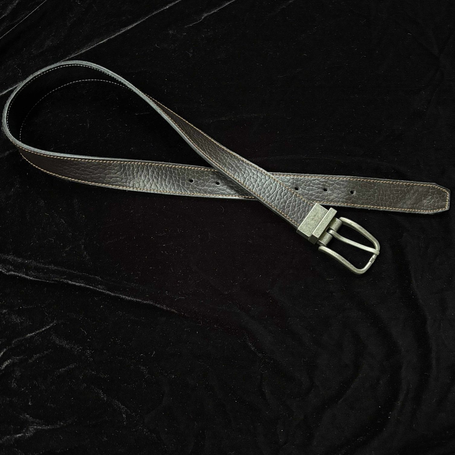 Other Black & Silver Men's Belt Size ONE SIZE - 3 Thumbnail
