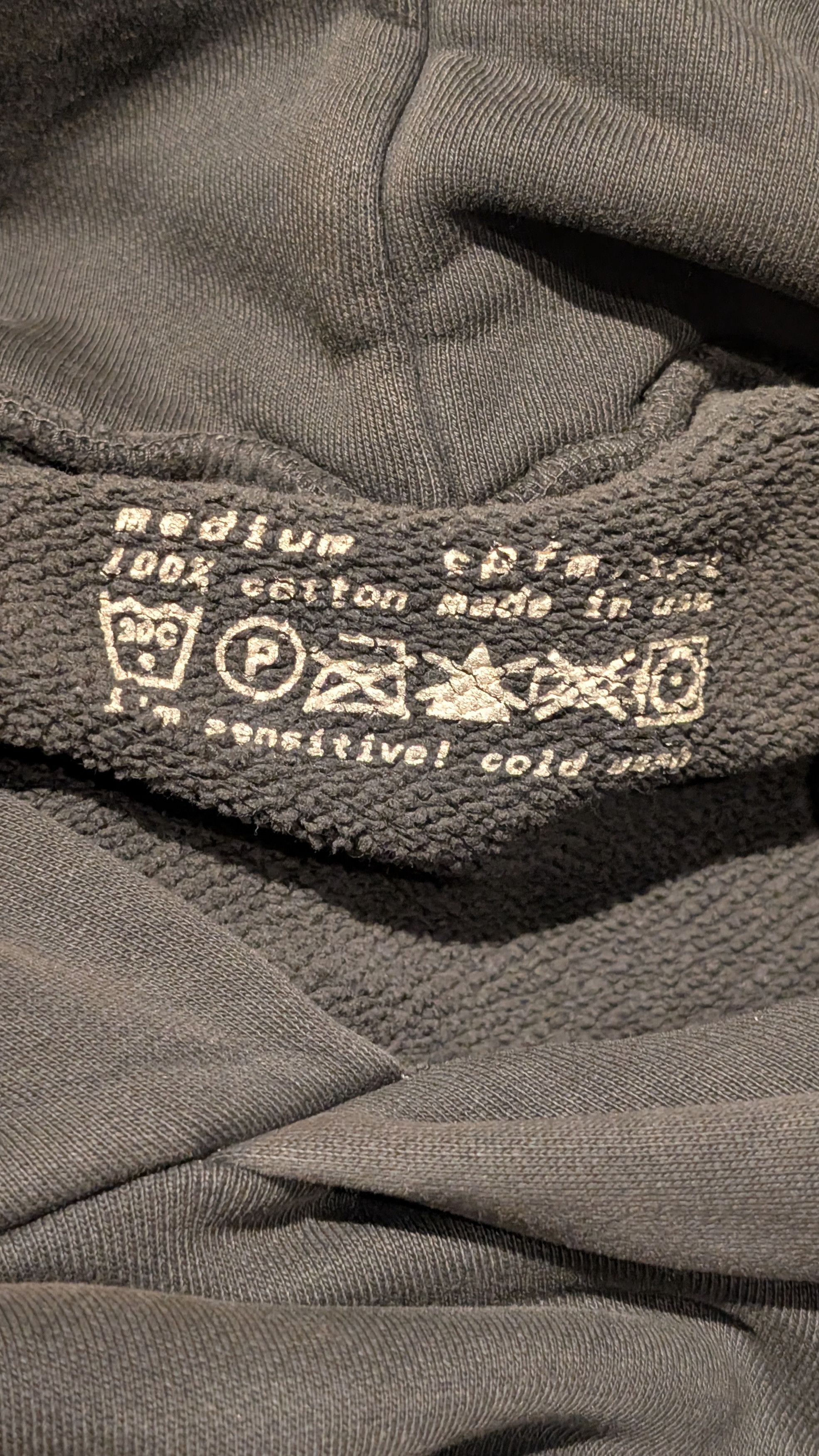 Cactus Plant Flea Market CPFM Ye Must Be Born Again Hoodie - Charcoal Gray Size US M / EU 48-50 / 2 - 3 Thumbnail