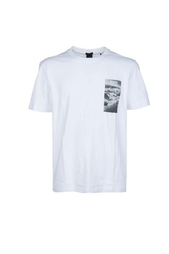 Hugo Boss HUGO BOSS Men T-Shirts 50533233 100 WHITE Size US XS / EU 42 / 0 - 1 Thumbnail