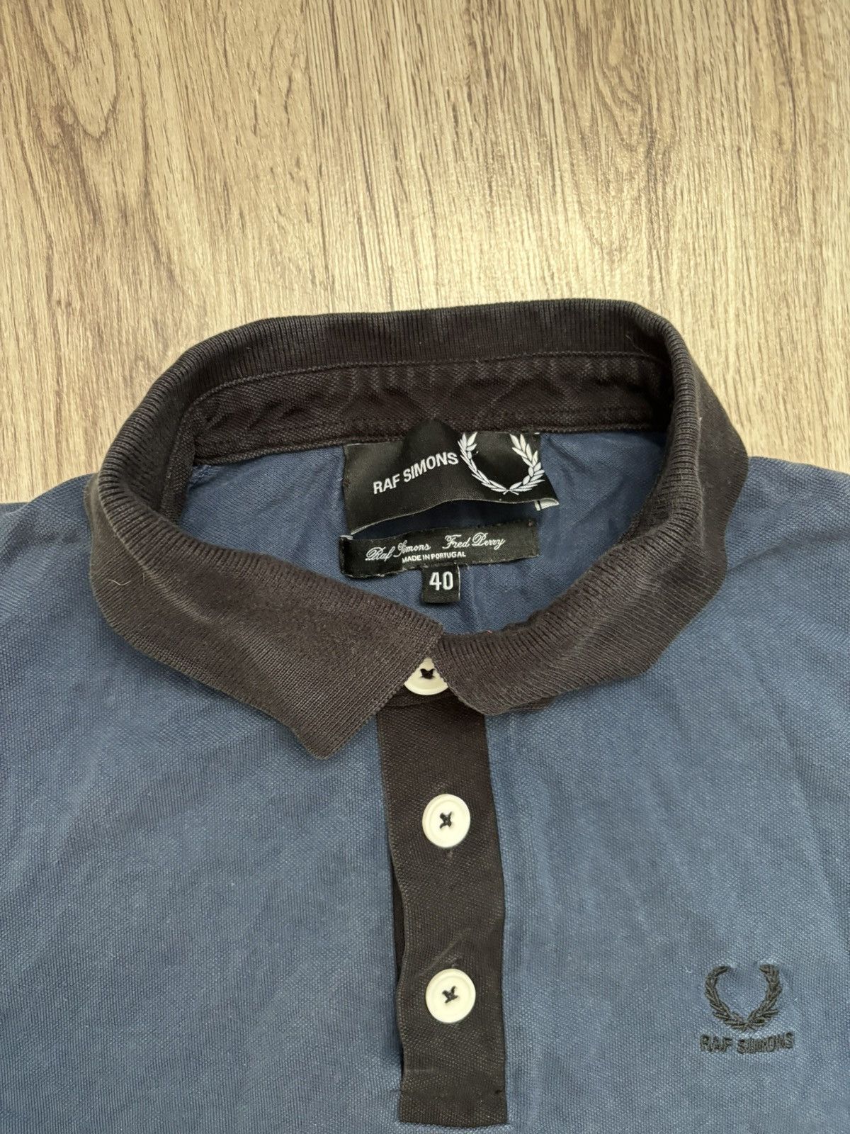 Fred Perry × Raf Simons Fred Perry x Raf Simons polo faded Size US XXS / EU 40 - 11 Thumbnail
