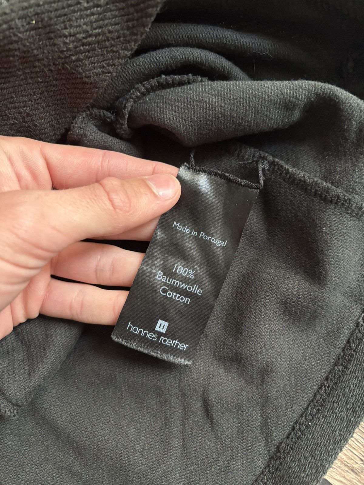 Designer × hannes roether Hannes Roether Asymmetrical Avant Garde Sweatshirt Size XS / US 0-2 / IT 36-38 - 7 Thumbnail