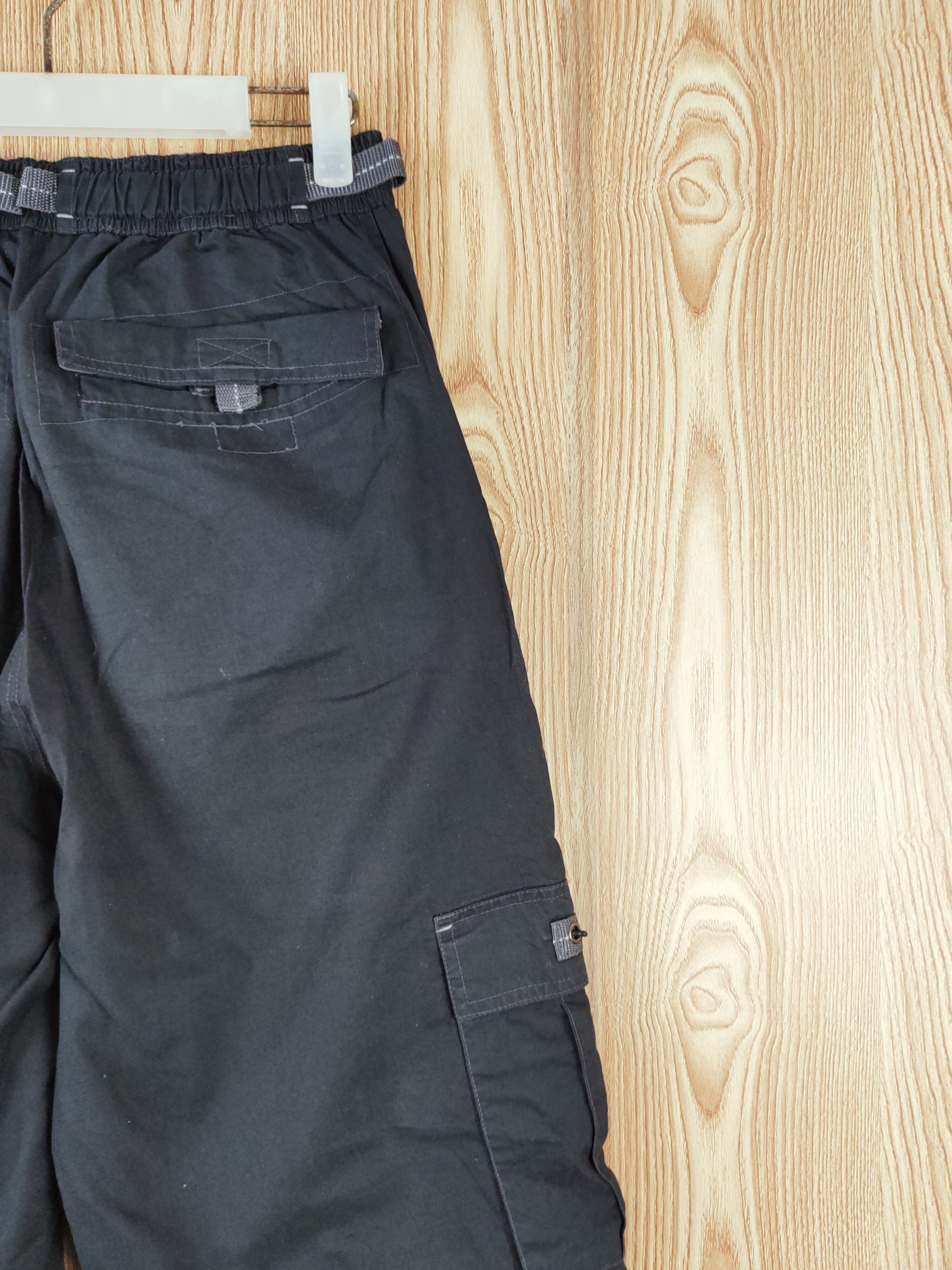 Japanese Brand Japanese Brand Black Multipocket Sweatpants #W635 Size US 30 / EU 46 - 11 Thumbnail