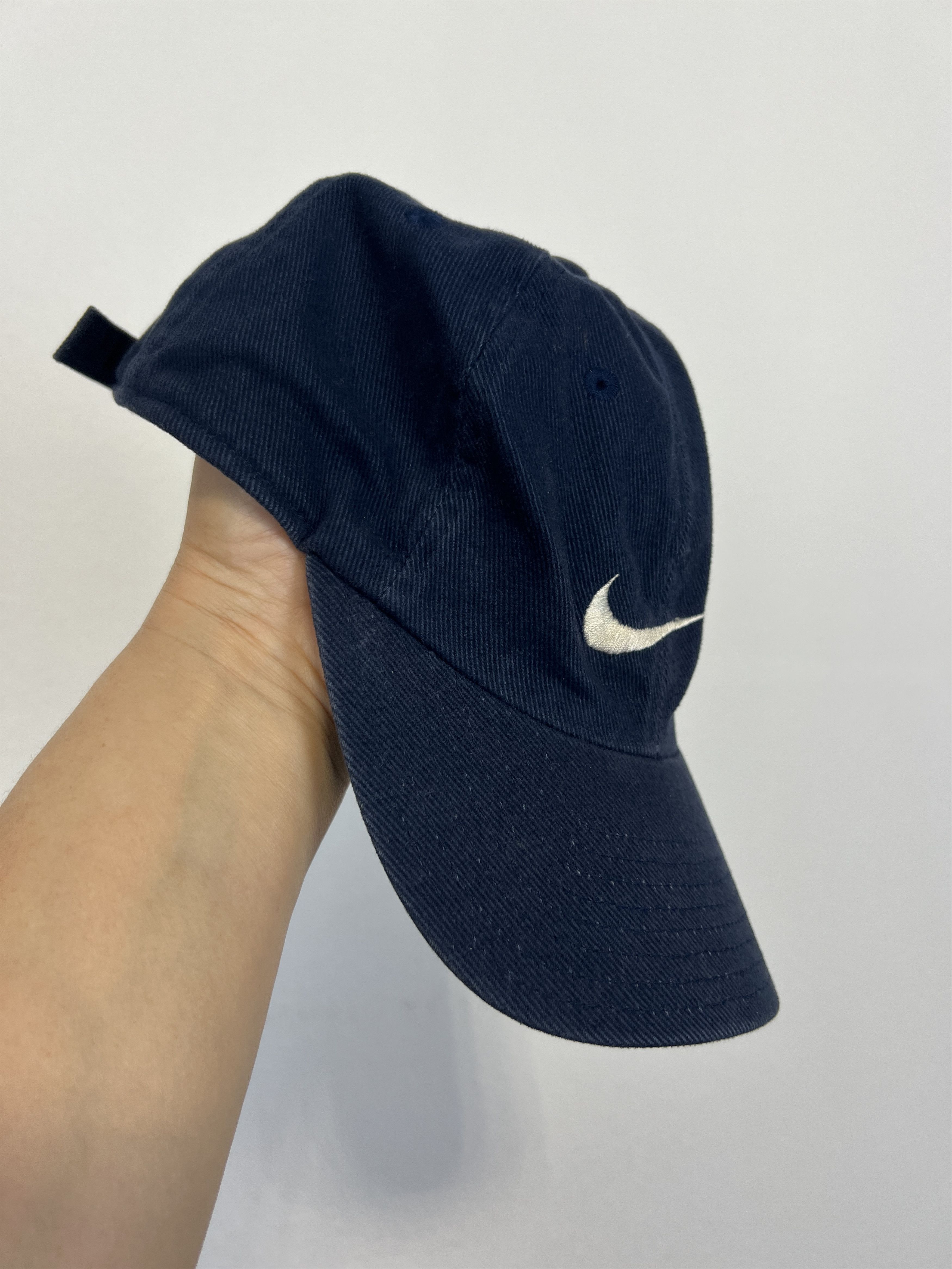Nike Vintage 2000's Hat Y2K Logo Cap Single Swoosh Snapback Adult Size ONE SIZE - 2 Thumbnail