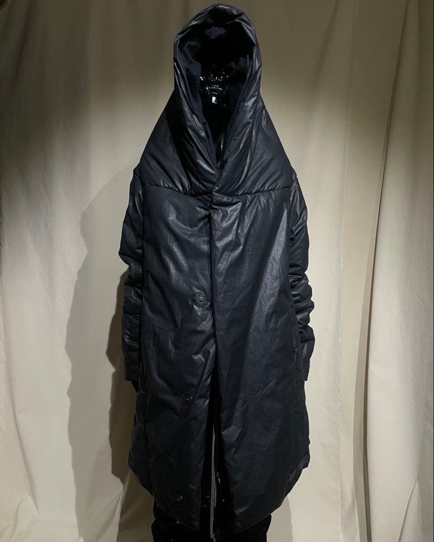Barbara I Gongini Barbara I Gongini - ‘Coal MAN’ Coated Deformed Puffer Jacket Size US M / EU 48-50 / 2 - 1 Thumbnail