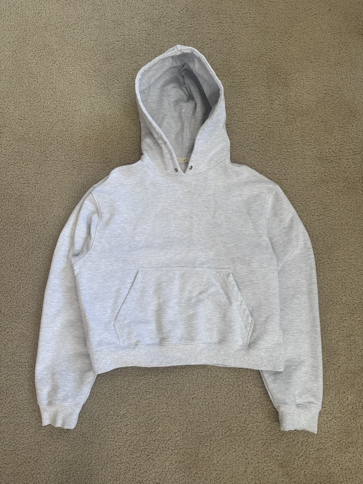 RECTO Recto Grey Essential Hoodie OS Korean Brand Size US S / EU 44-46 / 1 - 1 Thumbnail