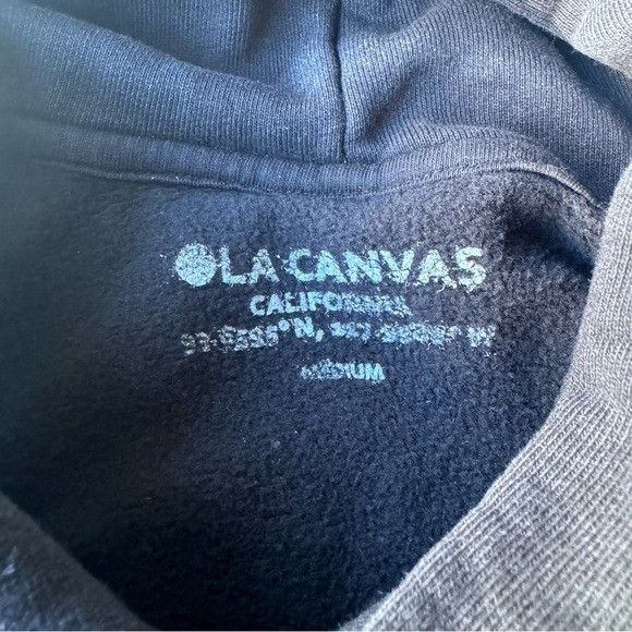 Designer NEW OLA CANVAS RAY BAY BLACK HOODIE SZ MEDIUM M Size US M / EU 48-50 / 2 - 6 Thumbnail