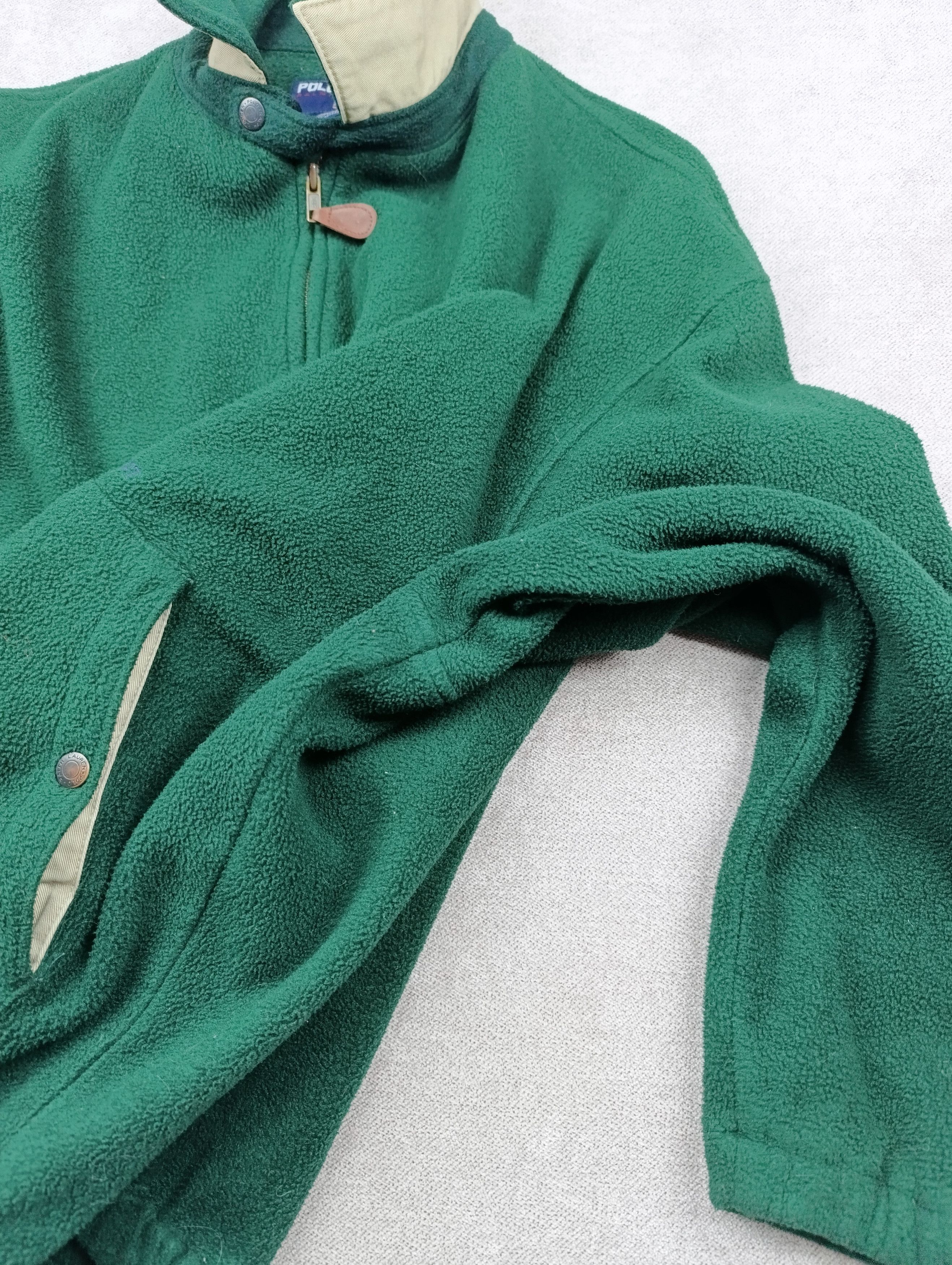 Polo Ralph Lauren Polo Sport Ralph Lauren 1990s Heavyweight Fleece Jacket (Xl) Size US XL / EU 56 / 4 - 10 Thumbnail
