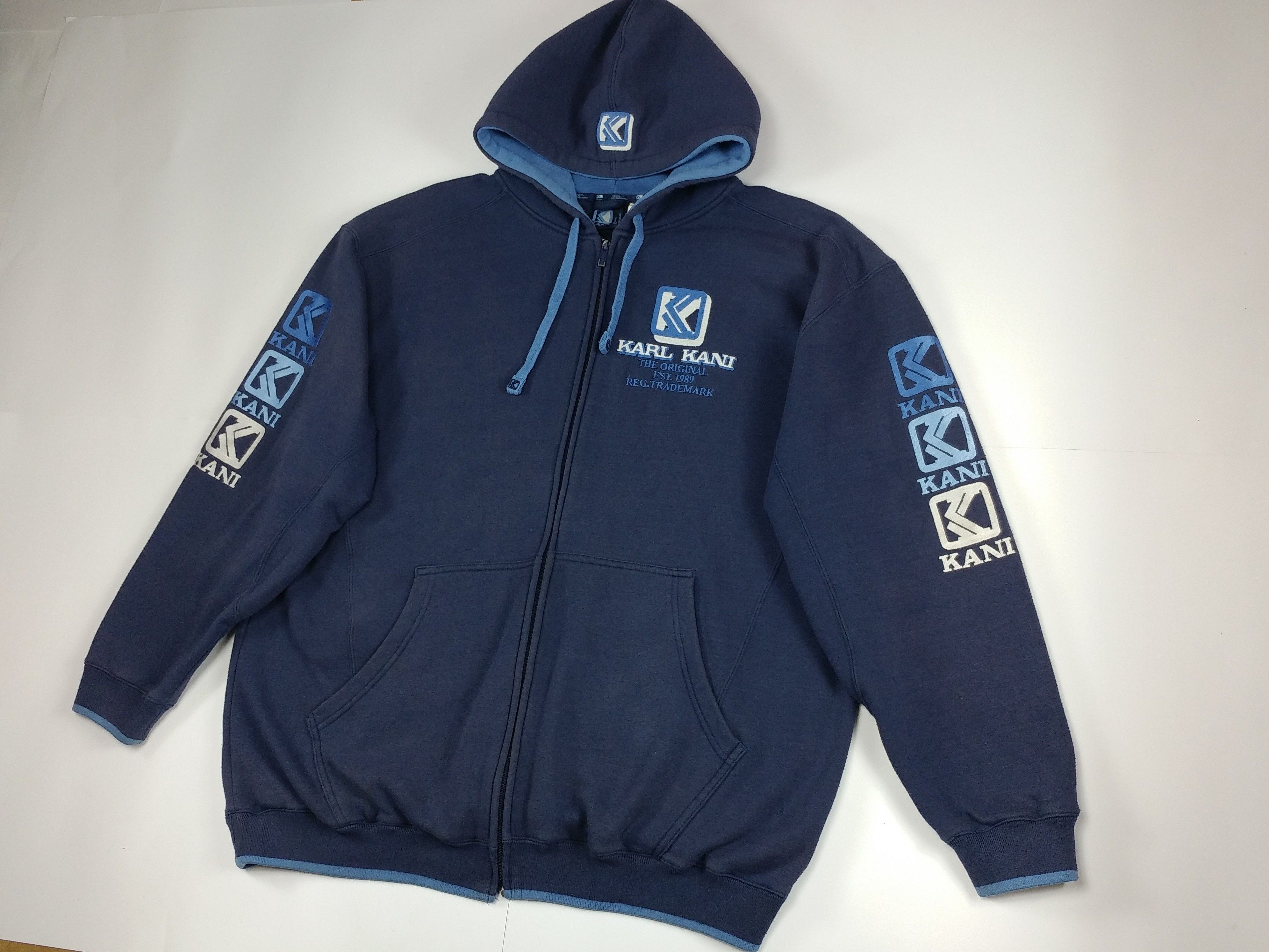 Karl Kani KARL KANI hoodie, Kani, vintage hip-hop sweatshirt, 90s XXL Size US XXL / EU 58 / 5 - 4 Thumbnail