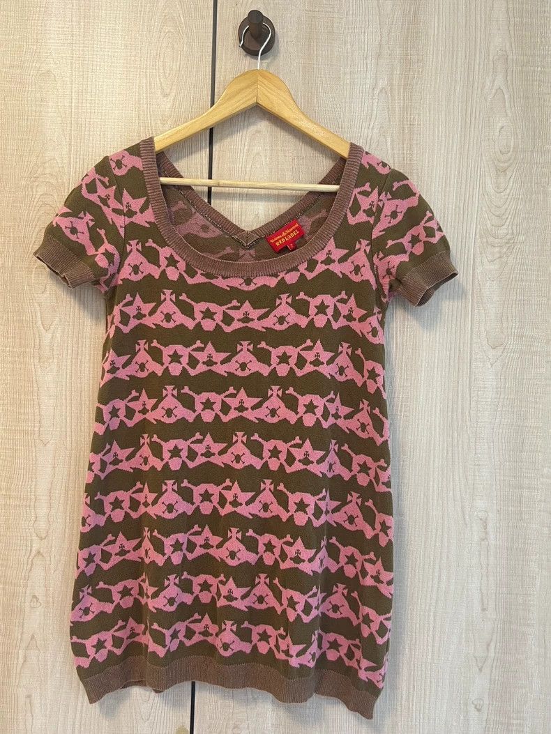 Vivienne Westwood Vivienne Westwood Skeleton Print Knit Top - dmc Size US S / EU 44-46 / 1 - 1 Thumbnail