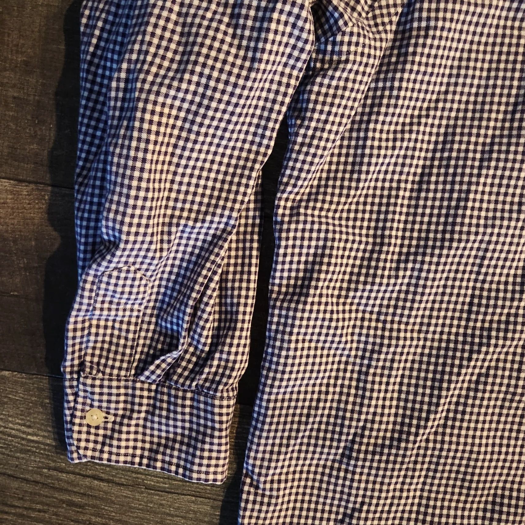 Ralph Lauren Ralph Lauren Golf Shirt Men's XL Tilden Check Plaid Purple Button Up Pony Size US XL / EU 56 / 4 - 4 Thumbnail