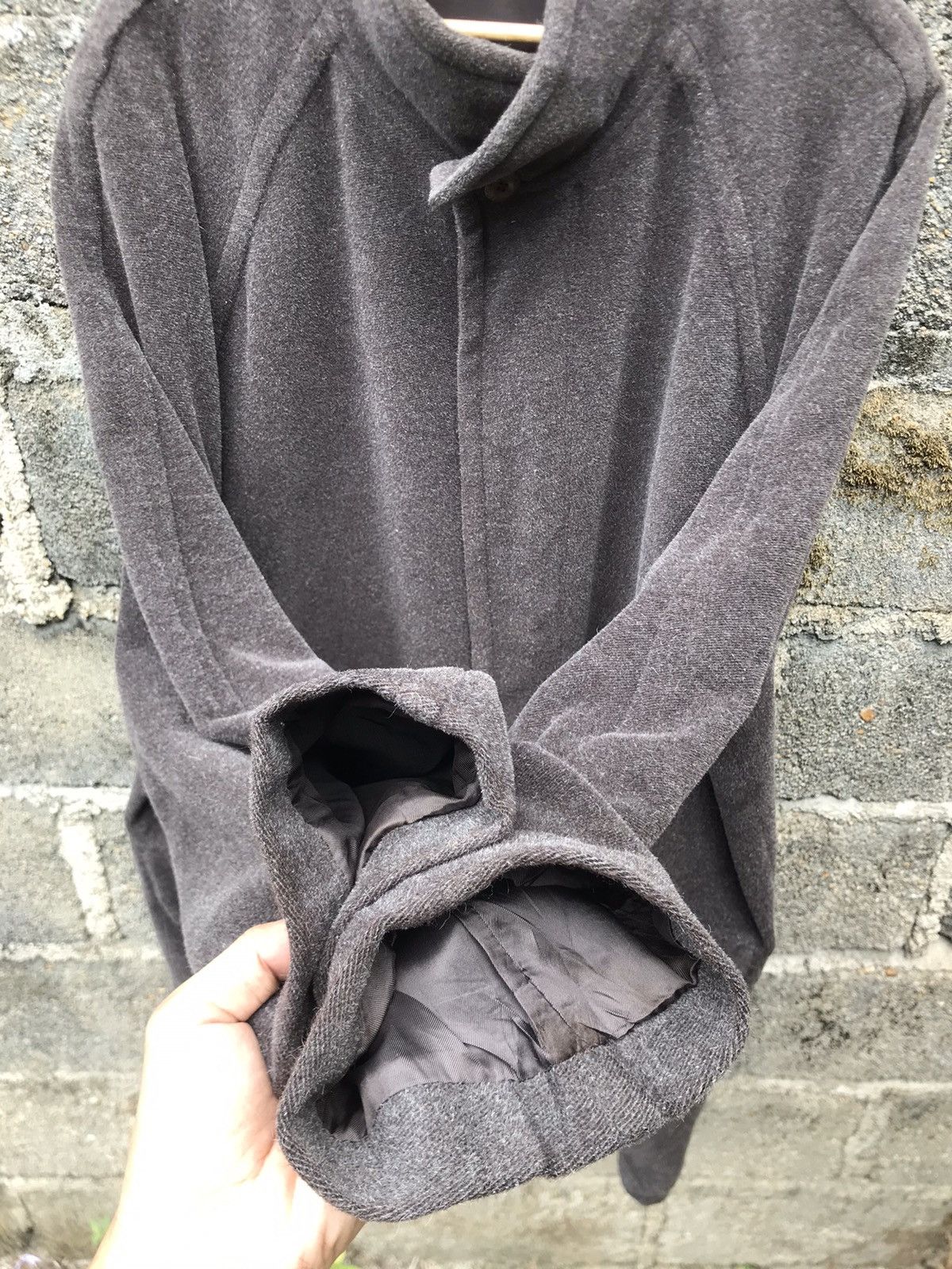 Adolfo Dominguez × Designer × Vintage ⚡️Vintage Adolfo Dominguez Wool Coat Made in Spain- L Size US L / EU 52-54 / 3 - 4 Thumbnail