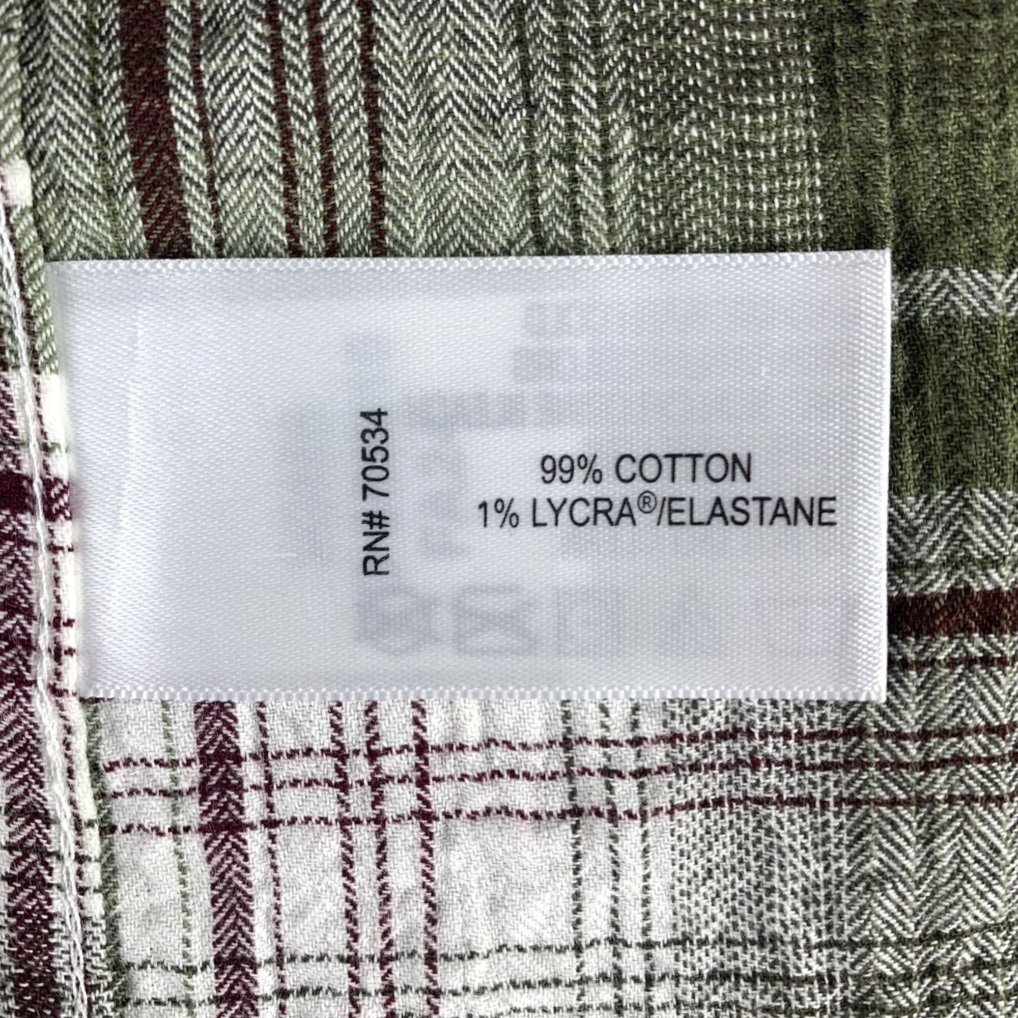 Orvis Orvis Active Fit Plaid Crinkled Cotton Button Up Shirt Size US S / EU 44-46 / 1 - 6 Thumbnail