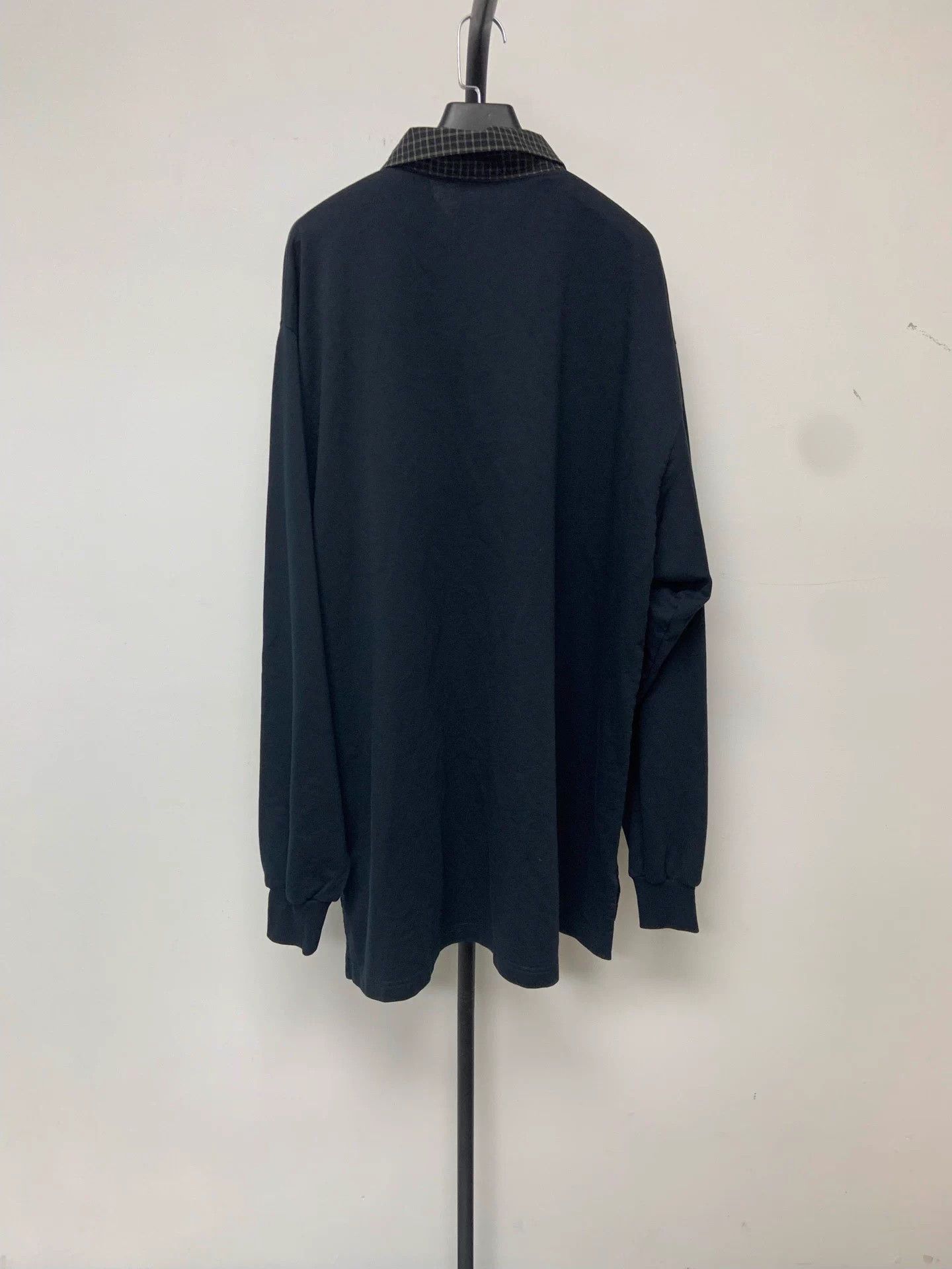 Balenciaga Balenciaga Men's Faded Black Regular Polo 2 Near New Size US M / EU 48-50 / 2 - 2 Thumbnail