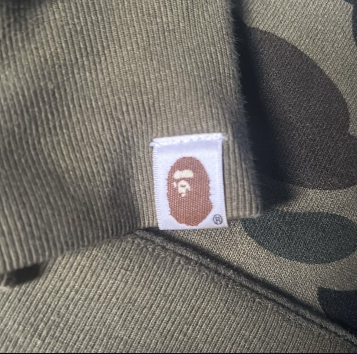Bape Bape 1st camo kanji pullover hoodie Size US L / EU 52-54 / 3 - 7 Thumbnail