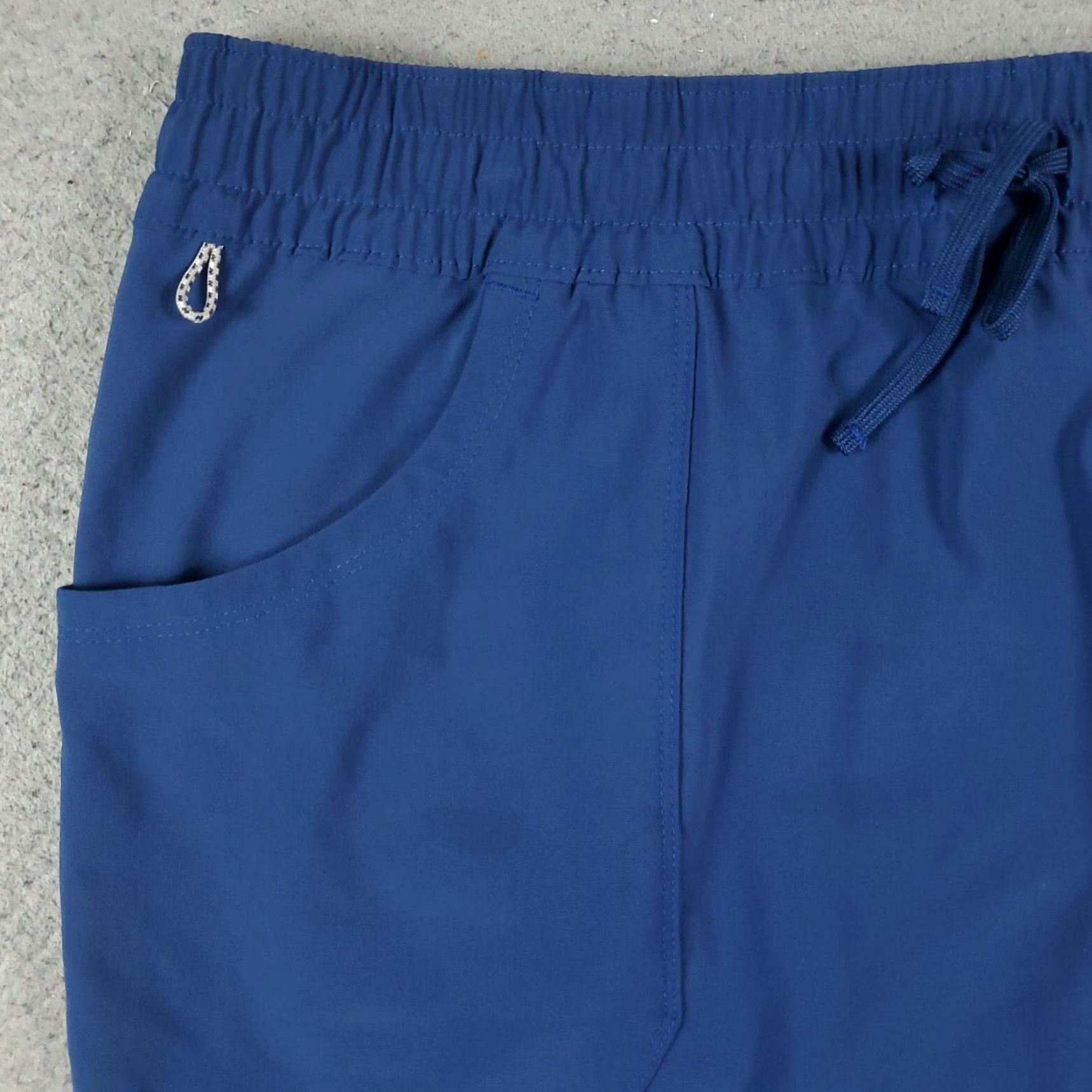 Vintage Columbia Skirt Womens Size L Blue Pockets Mini Short Casual Summer Fall Spring Winter Size 36" / US 14 / IT 50 - 2 Thumbnail