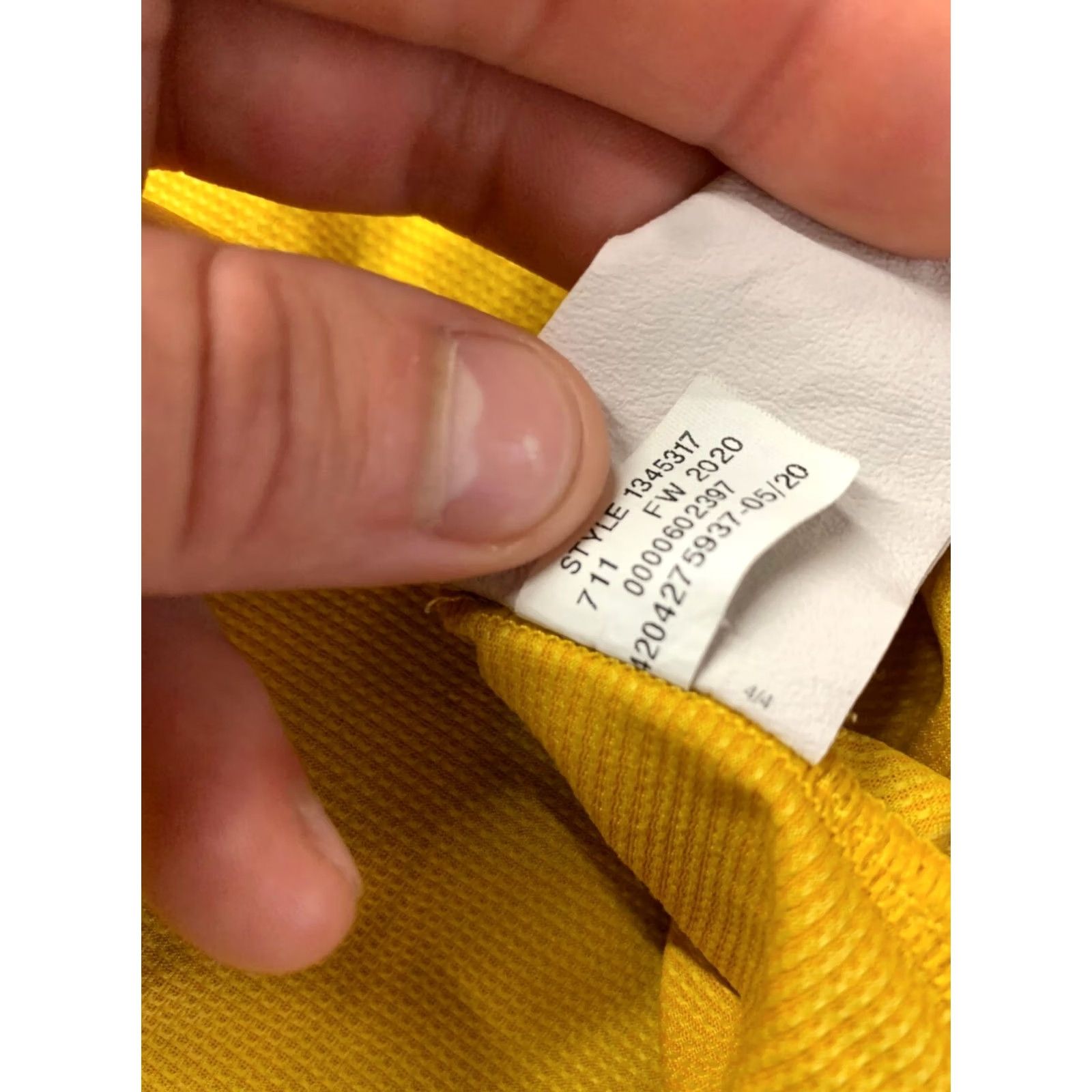 Under Armour Under Armour Tech Tee Shirt Mens L Yellow 100% Polyester Short Sleeve 2020 Classic Fit Training Jersey Shirt Size US L / EU 52-54 / 3 - 6 Thumbnail