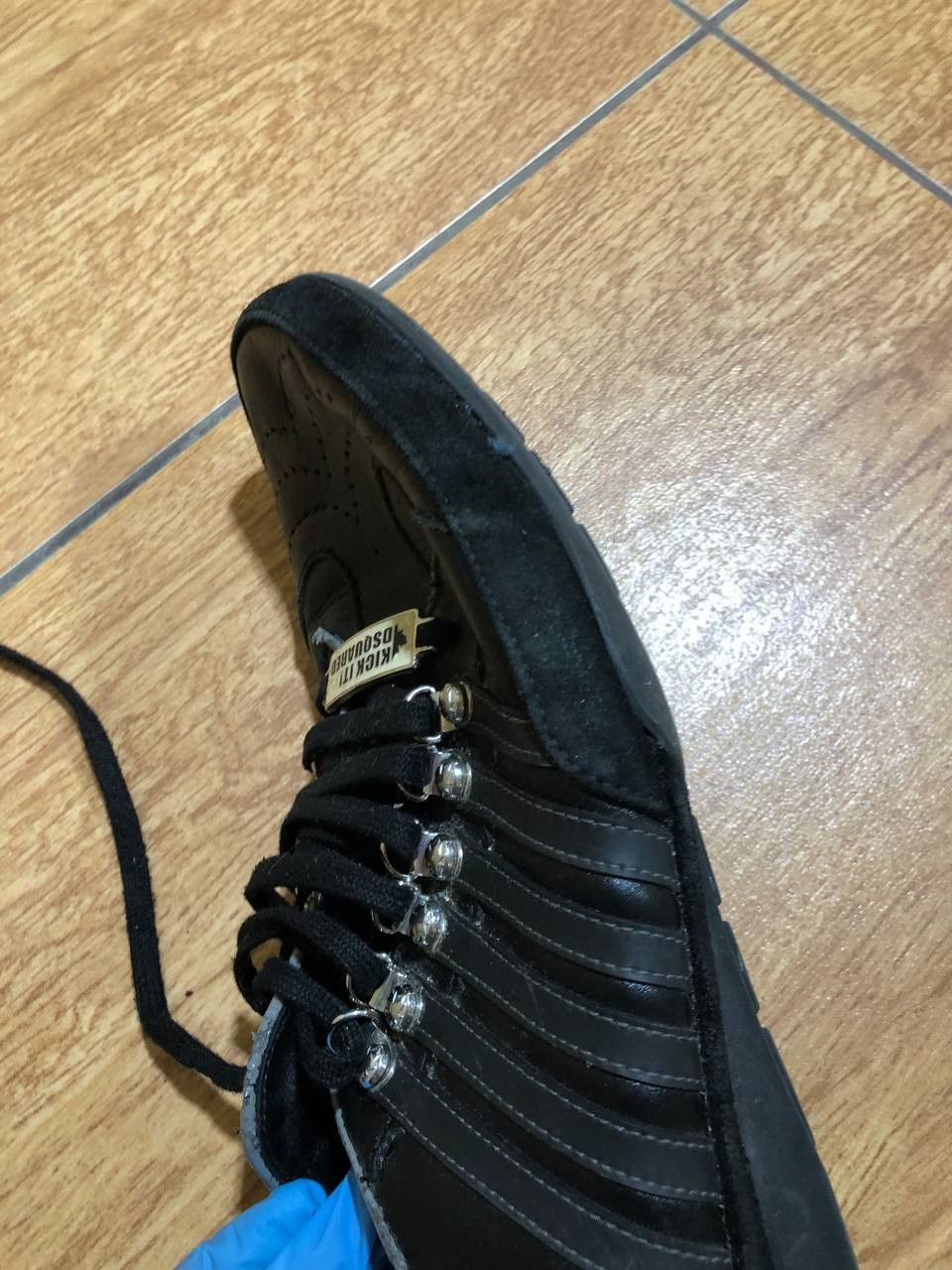 Dsquared2 DSQUARED2 Leather Sneakers Logo Made in Italy Size US 12 / EU 45 - 15 Thumbnail
