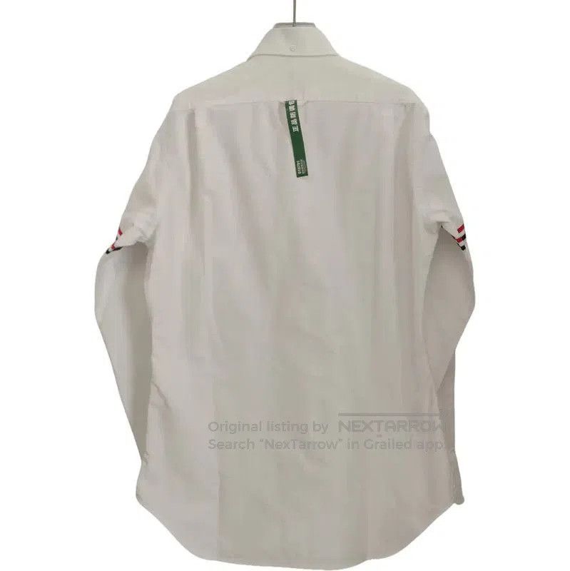 Thom Browne Thom Browne White Cotton Women's Shirt . Size L / US 10 / IT 46 - 2 Thumbnail