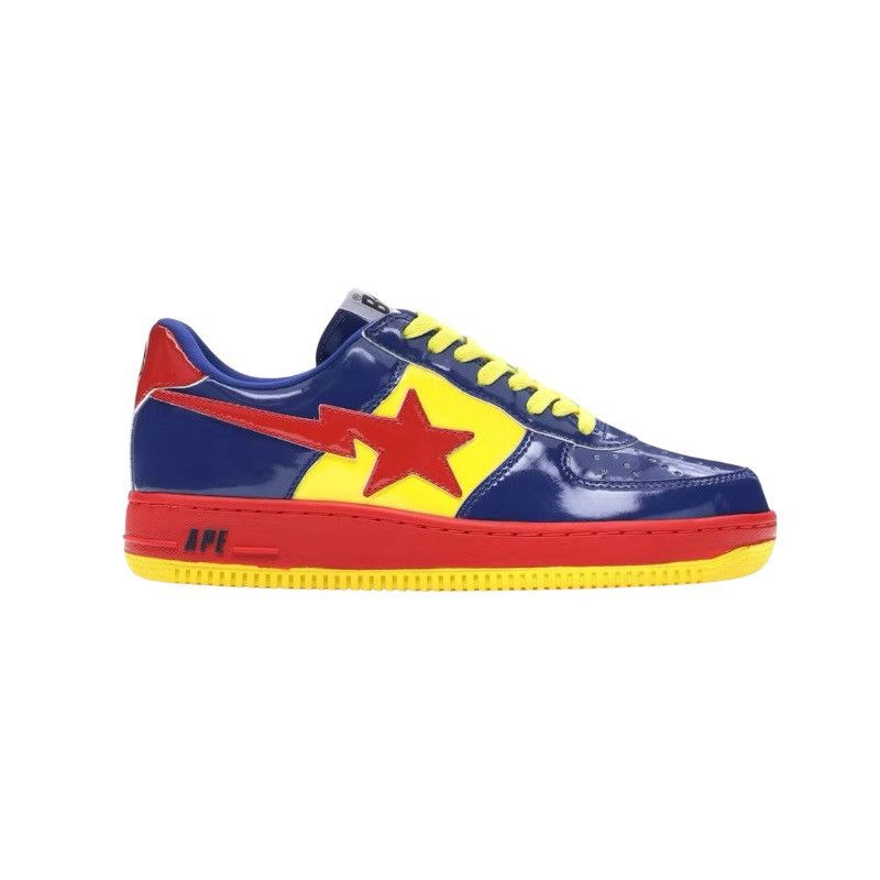 Bape Nigo Era A Bathing Ape Bape Sta Low DC Comics Superman Size US 8.5 / EU 41-42 - 1 Thumbnail