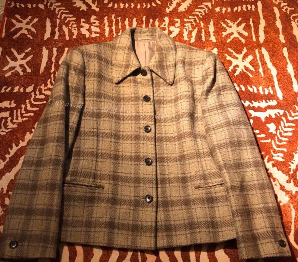 Margaret Howell Margaret Howell Wool Plaid Coat Size M / US 6-8 / IT 42-44 - 1 Thumbnail