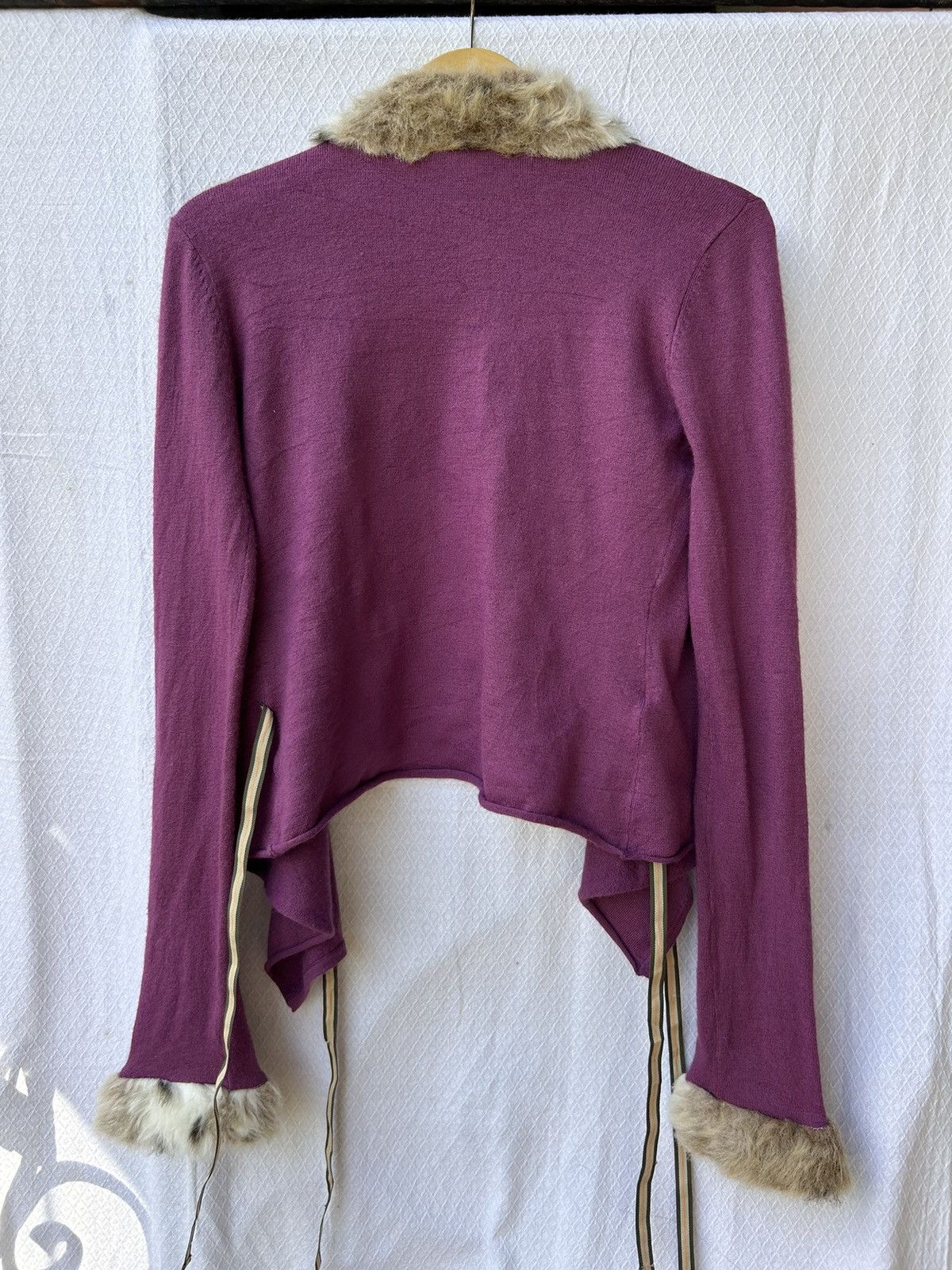 Beauty Beast Japanese faux fur cardigan purple gothic styled Size US S / EU 44-46 / 1 - 2 Thumbnail