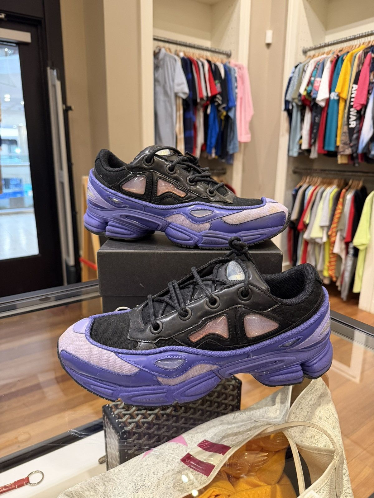 Adidas × Raf Simons Adidas x Raf Simmons Ozweego 3 ‘Purple Black’ Size US 10.5 / EU 43-44 - 4 Thumbnail