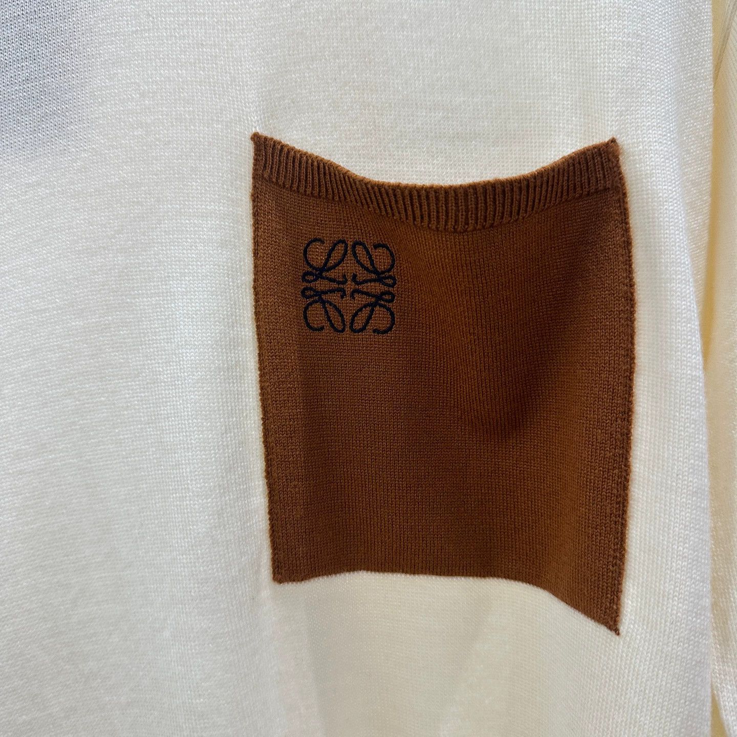 Loewe Loewe apr744 pocket wool knit LS sweatshirt S Size S / US 4 / IT 40 - 3 Thumbnail