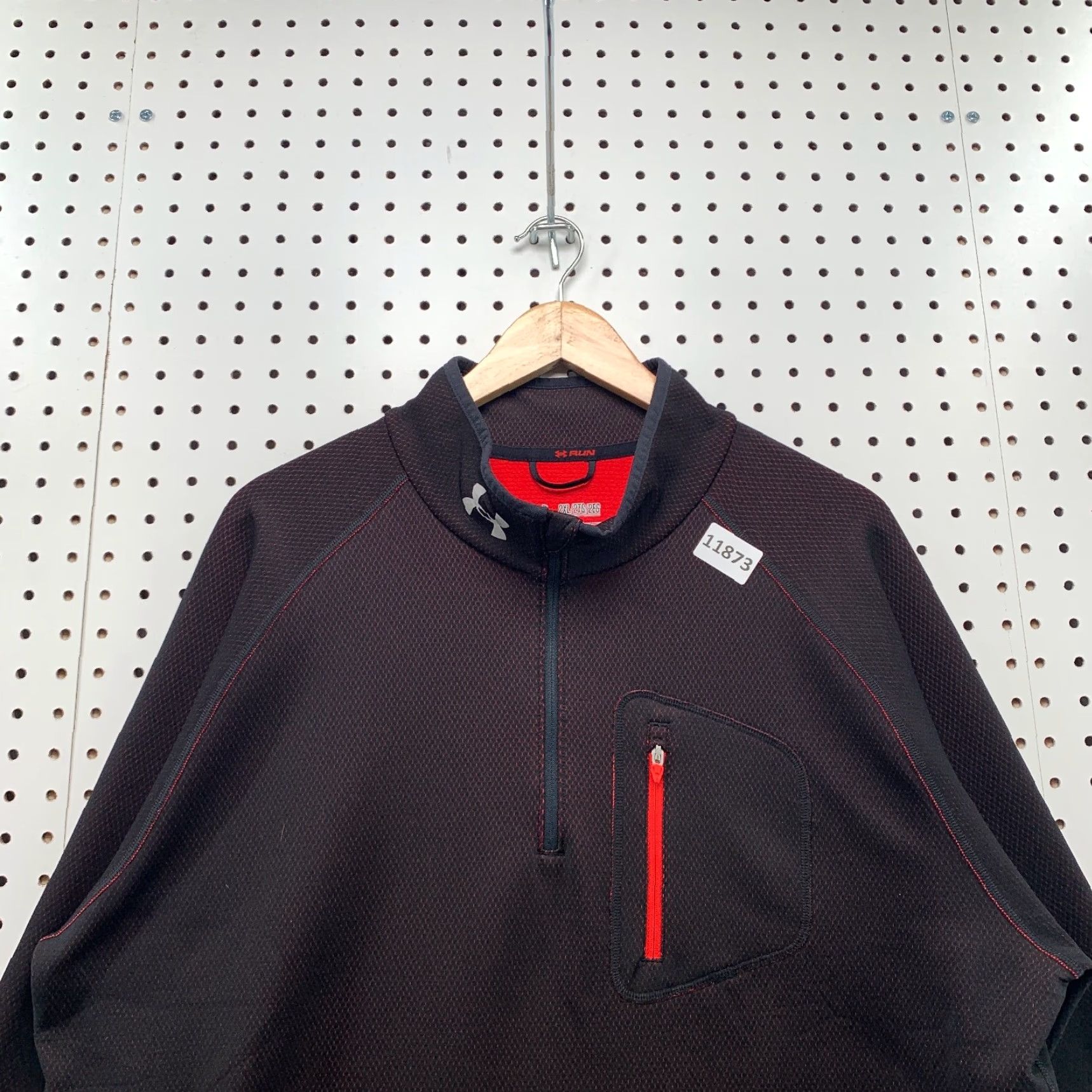 Under Armour Under Armour Run Sweater Shirt Mens Size Medium Black 1/4 Zip Pullover 90s Running Gear Mens Size US M / EU 48-50 / 2 - 3 Thumbnail
