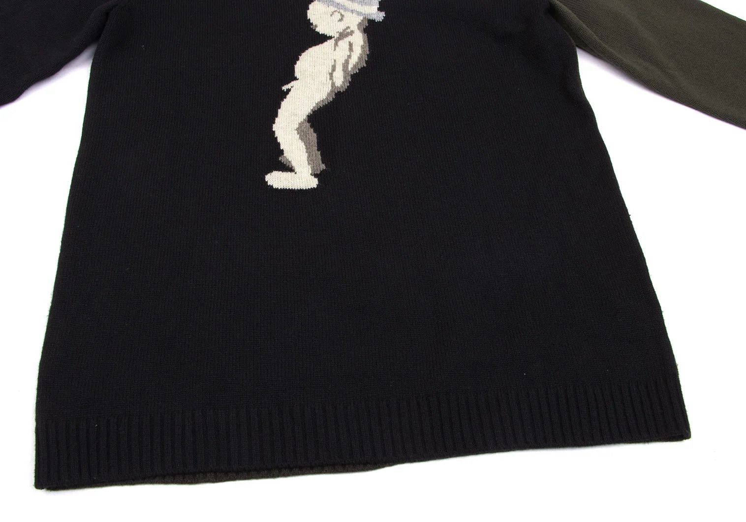 Yohji Yamamoto Yohji Yamamoto Wool Knitwear in Black, Brown, Khaki Size US M / EU 48-50 / 2 - 7 Thumbnail