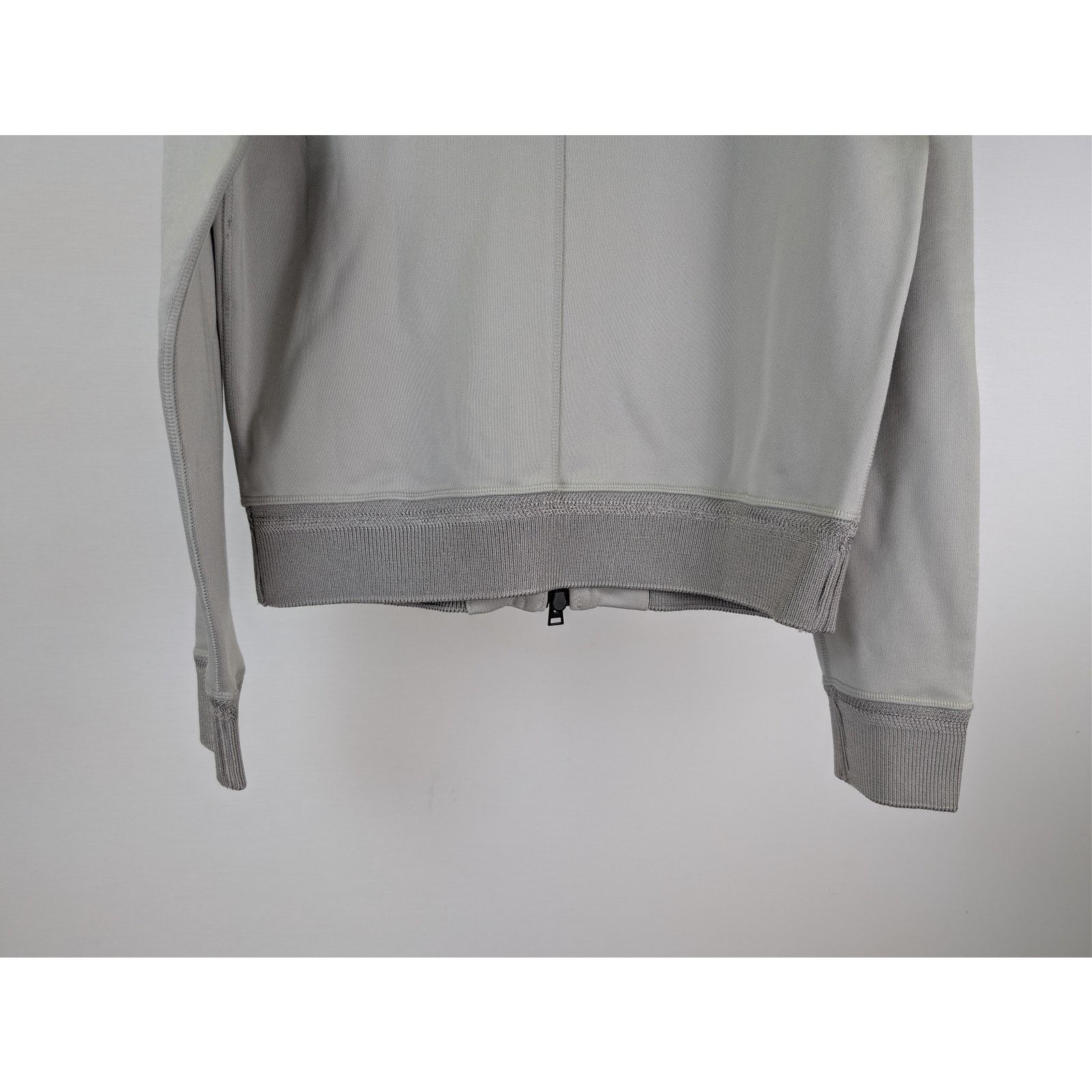 Tom Ford o1rshd1 CC20 zip-up jacket with leather trims in Grey Size US M / EU 48-50 / 2 - 13 Thumbnail