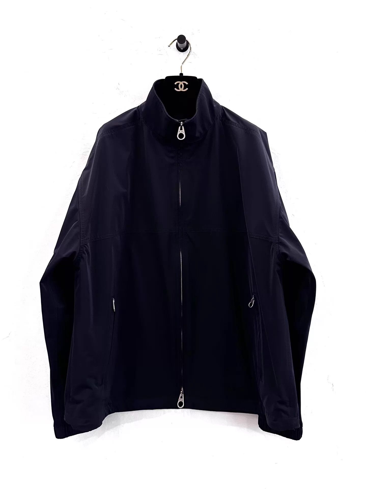Loro Piana Loro Piana Men's Navy Blue Zip-Up Jacket M New Size US M / EU 48-50 / 2 - 1 Thumbnail