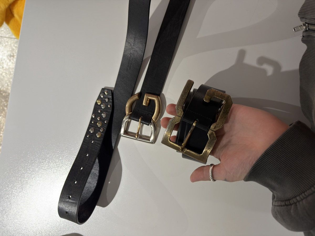 Dolce & Gabbana Dolce&Gabbana DG silver gold logo vintage belt Size ONE SIZE - 10 Thumbnail