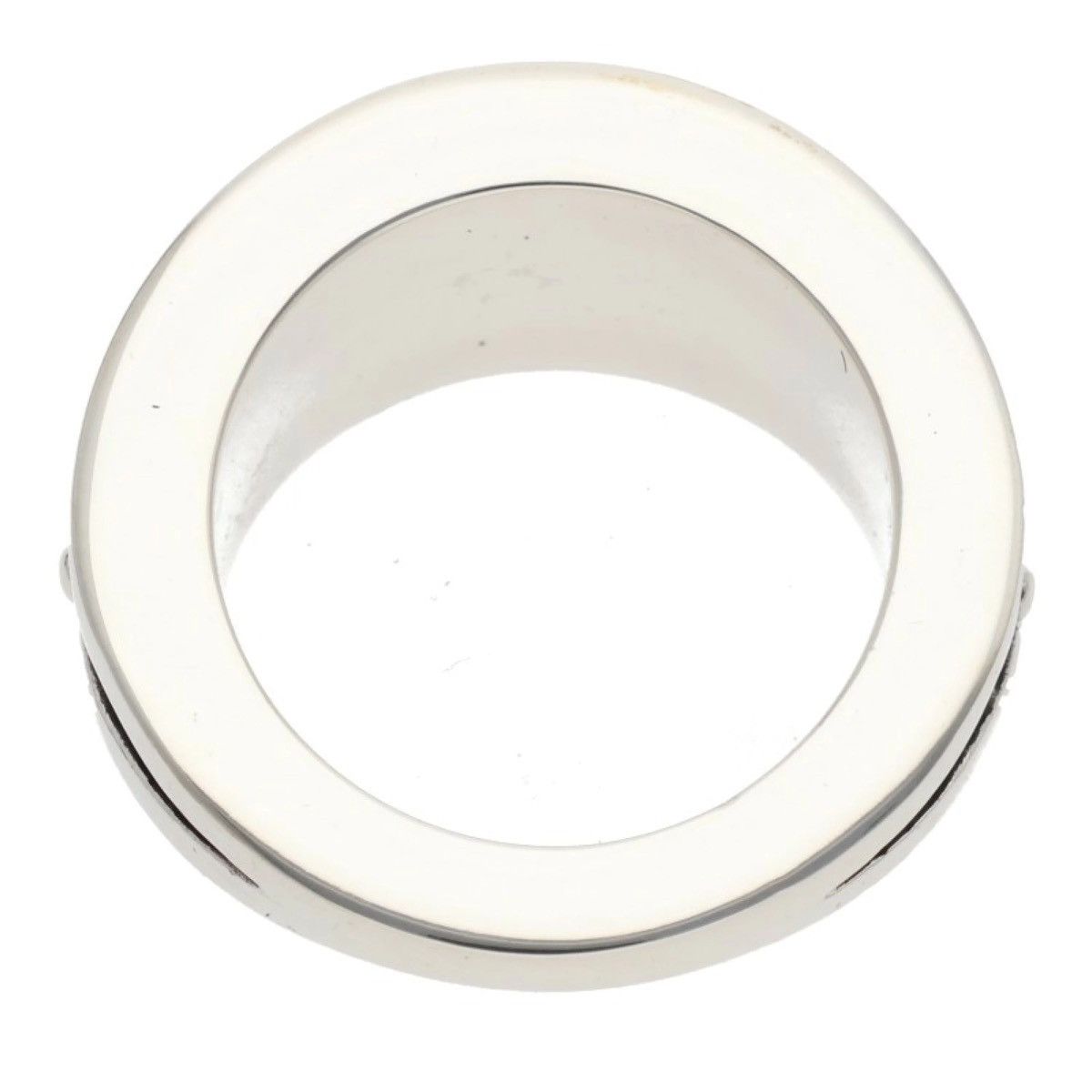 Chrome Hearts US 8-8.5 chrome hearts Cross Narrow Band Ring 16.5 Size ONE SIZE - 5 Thumbnail