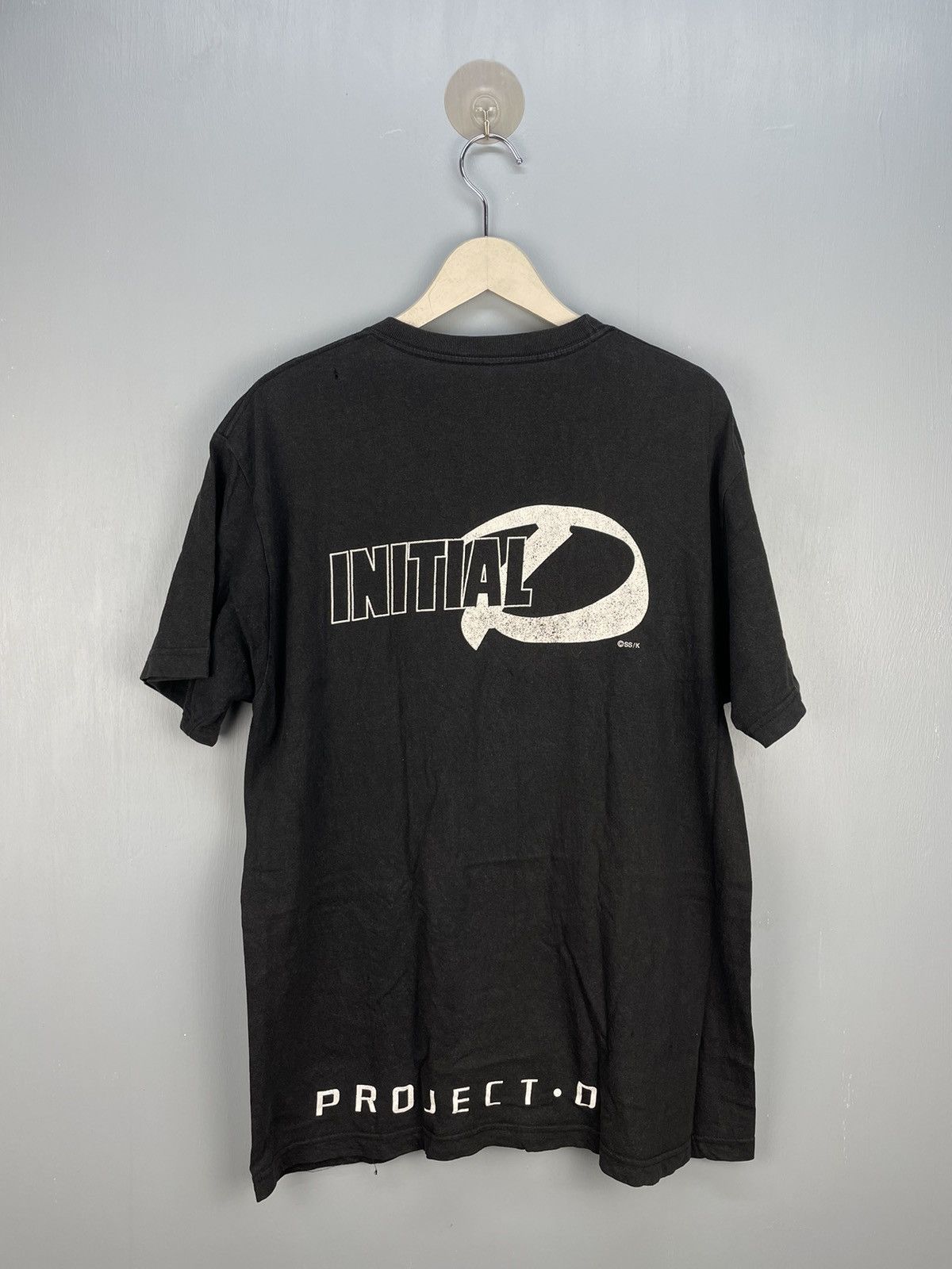 Japanese Brand Vintage Initial D project.D Japanese Anime t shirt Size US L / EU 52-54 / 3 - 1 Thumbnail