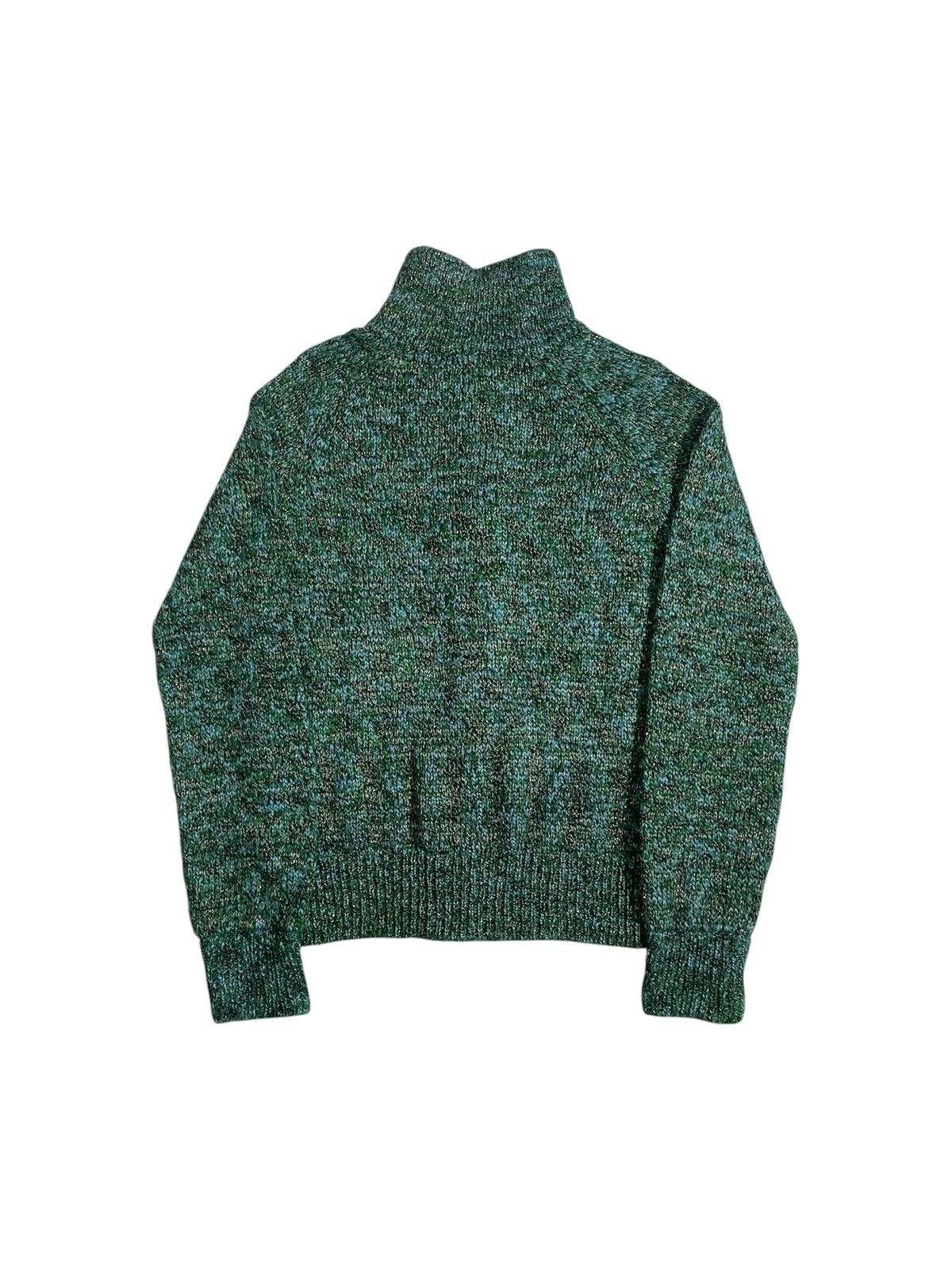Zucca Spectro Dragon Zip Knit Jacket