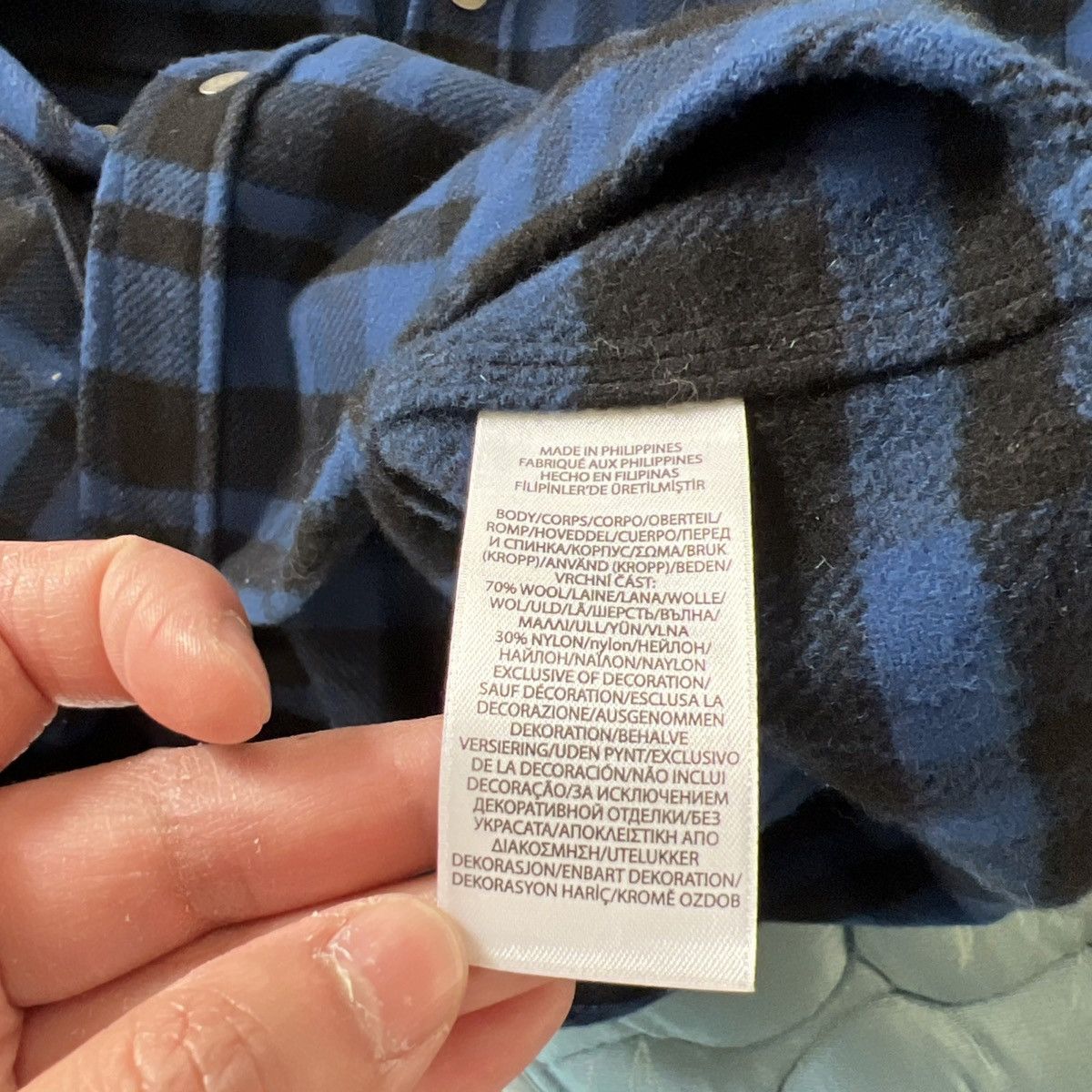 Polo Ralph Lauren Polo Ralph Lauren Wool Flannel Shirt Size Large Size US L / EU 52-54 / 3 - 9 Thumbnail