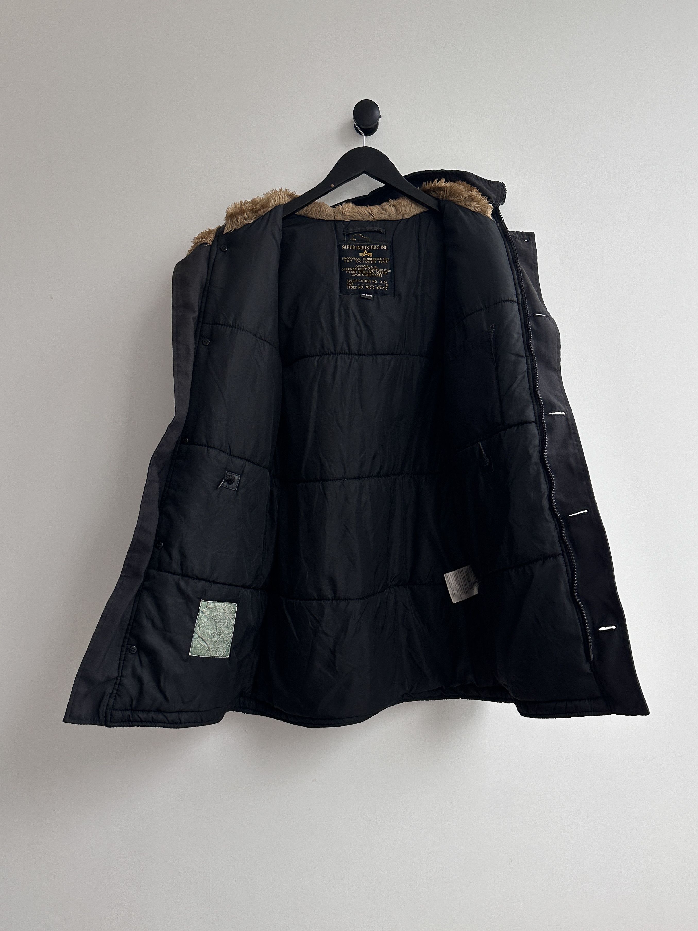 Alpha Industries × Vintage Alpha Industries Parka Coat Jacket Size M / US 6-8 / IT 42-44 - 2 Thumbnail