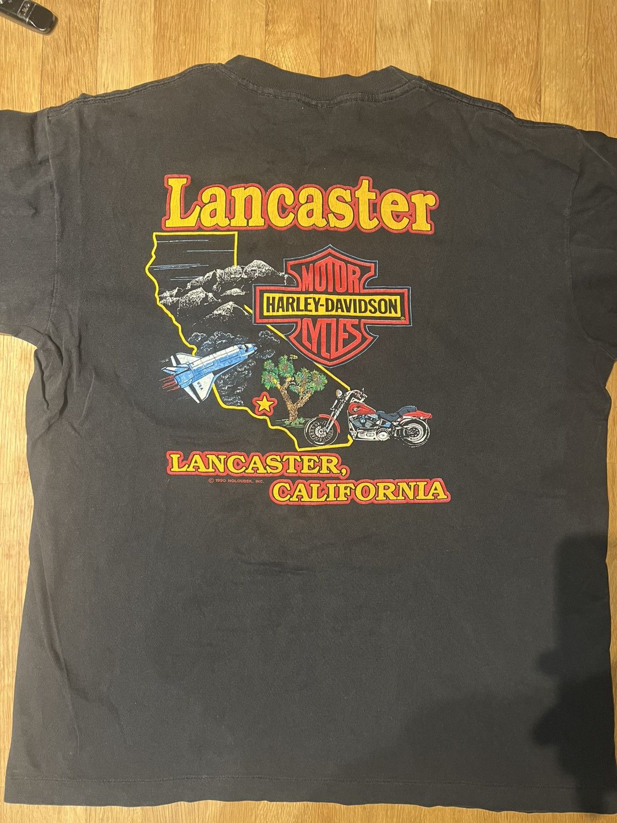 Harley Davidson Vintage Harley Davidson 1990 Size US L / EU 52-54 / 3 - 6 Thumbnail