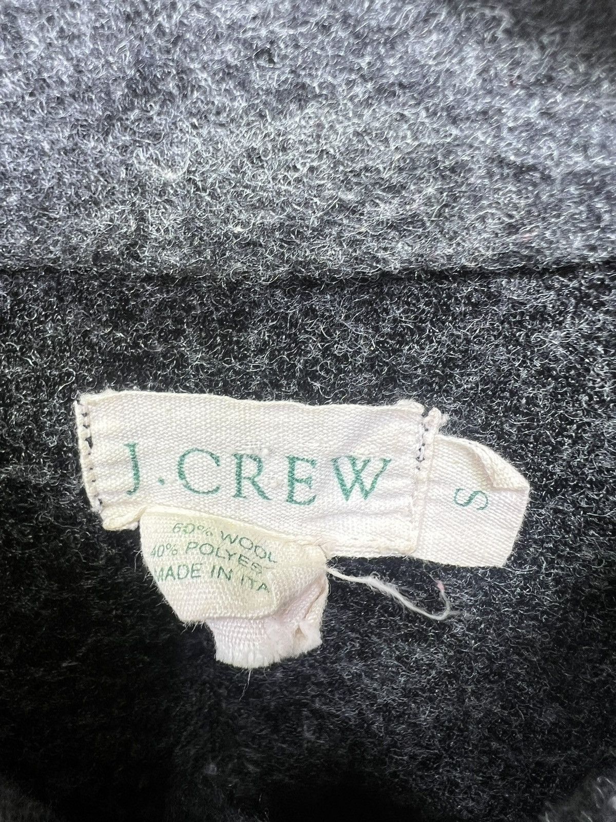 J.Crew J Crew Jacket Mens S Grey Wool Blend Shirt Jacket Chore Coat Size US S / EU 44-46 / 1 - 6 Thumbnail