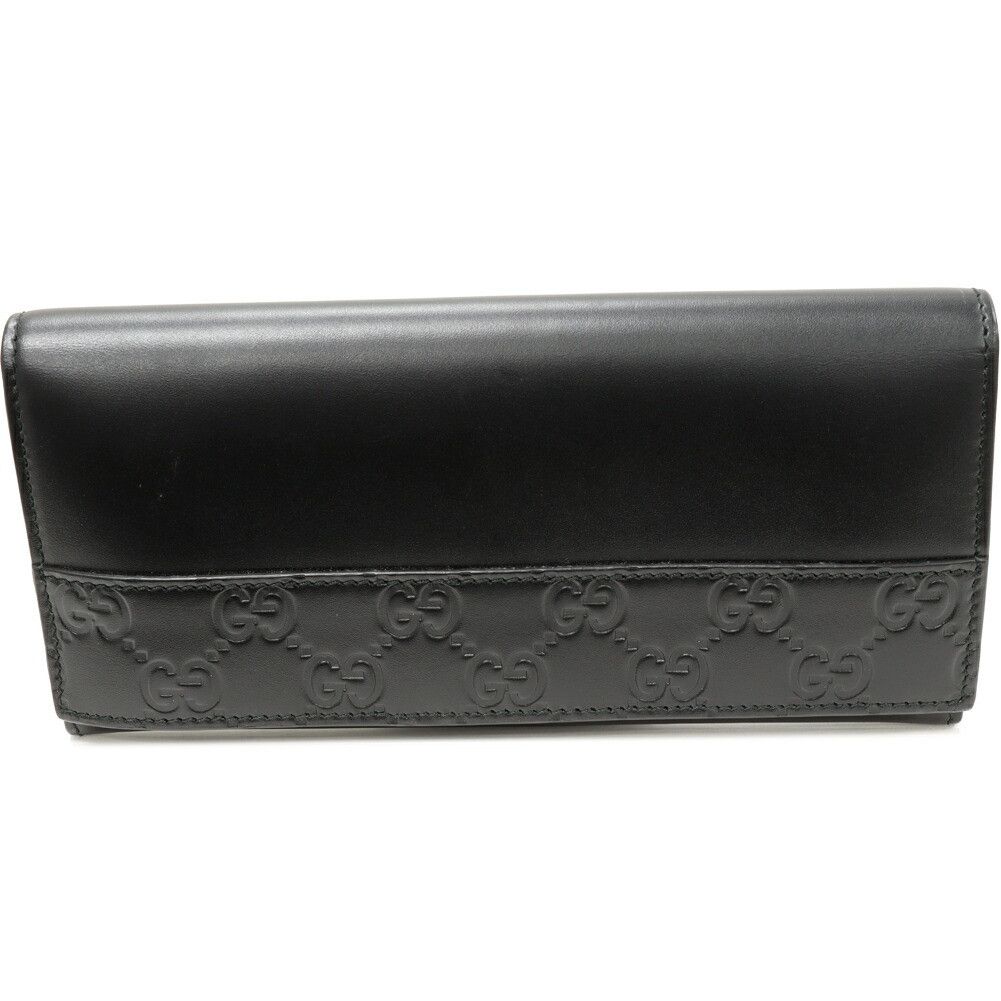 Gucci Gucci Gucci GG GUCCISSIMA Calfskin Long Wallet Leather Long Wallet 408837 CWD2N 1000 DUTY FREE for USA Size ONE SIZE - 1 Thumbnail