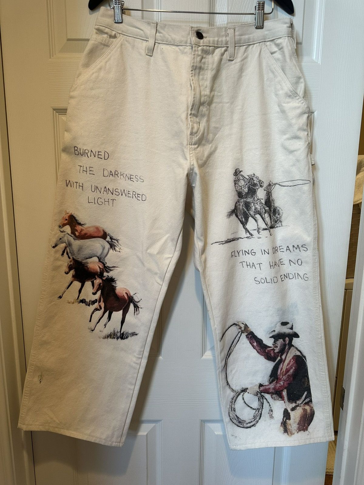 One of These Days Fort Courage Painter Pants ‘Canvas’