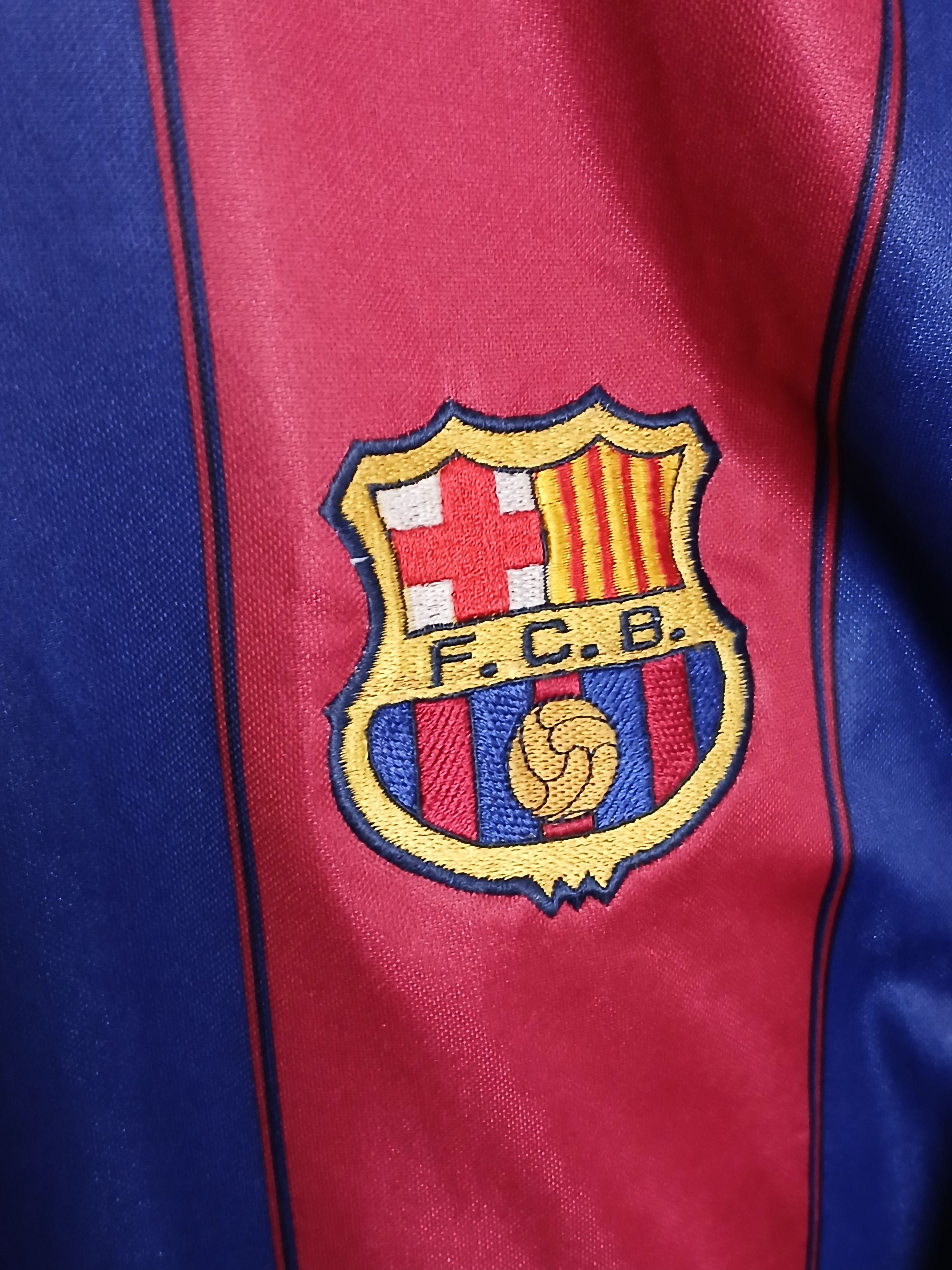 Other Barcelona 2003/2004 Home Football Jersey T-Shirt Size US XXL / EU 58 / 5 - 3 Thumbnail