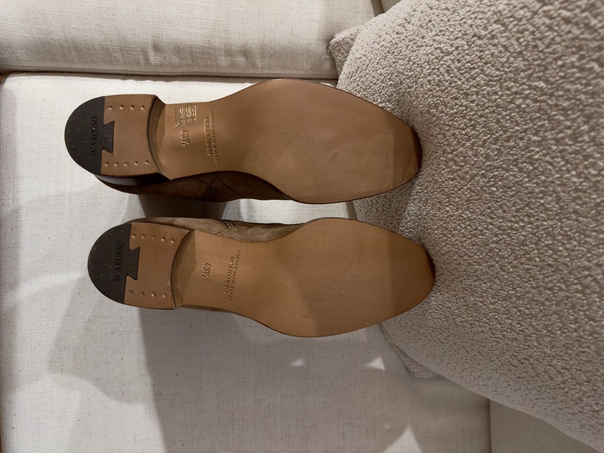 Other Scarosso Warren Alfie Baker Men's Suede Leather Shoes Size US 10.5 / EU 43-44 - 5 Thumbnail