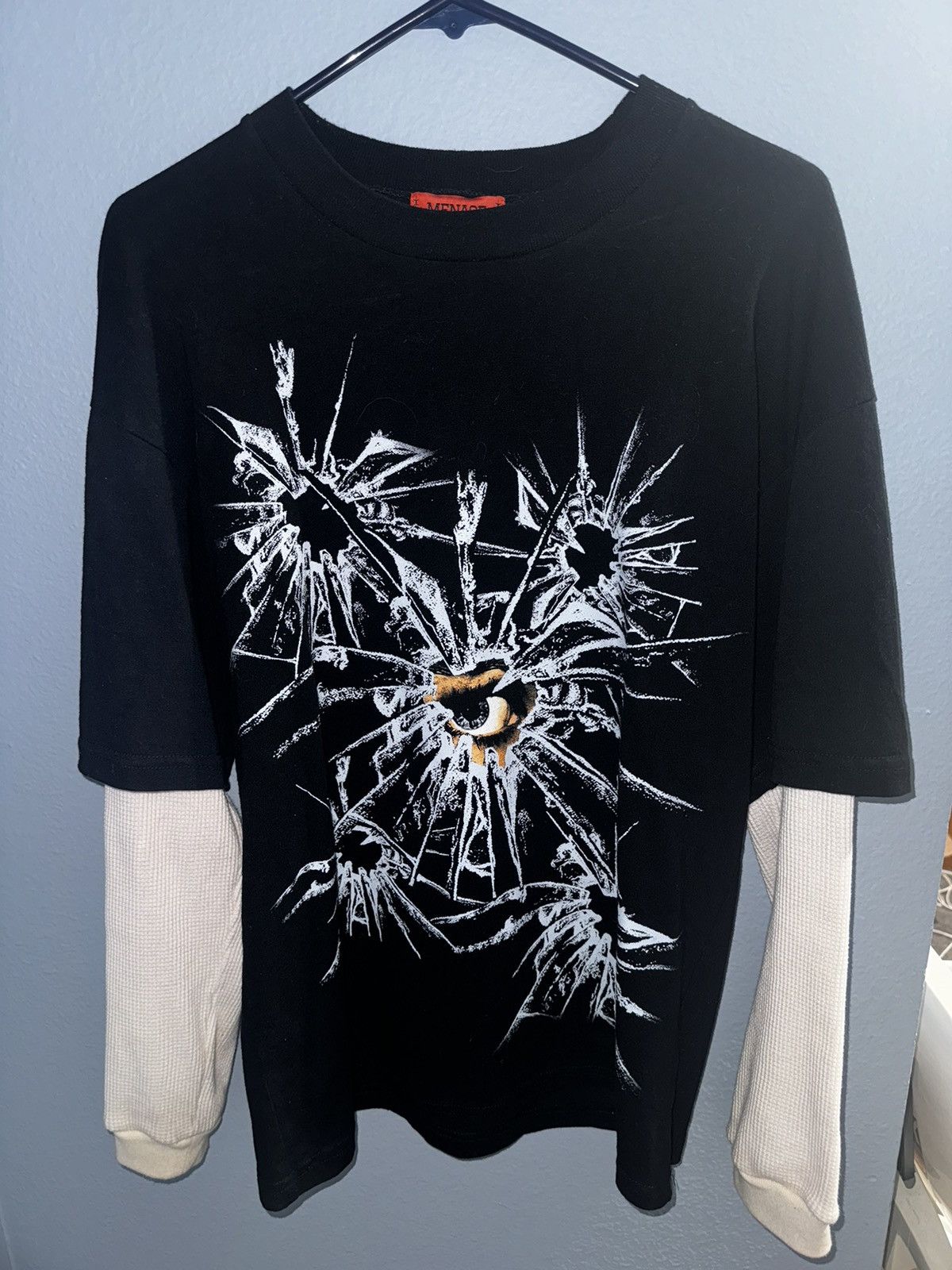 Image of + Absent Longsleeve in Black, Men's (Size Small)