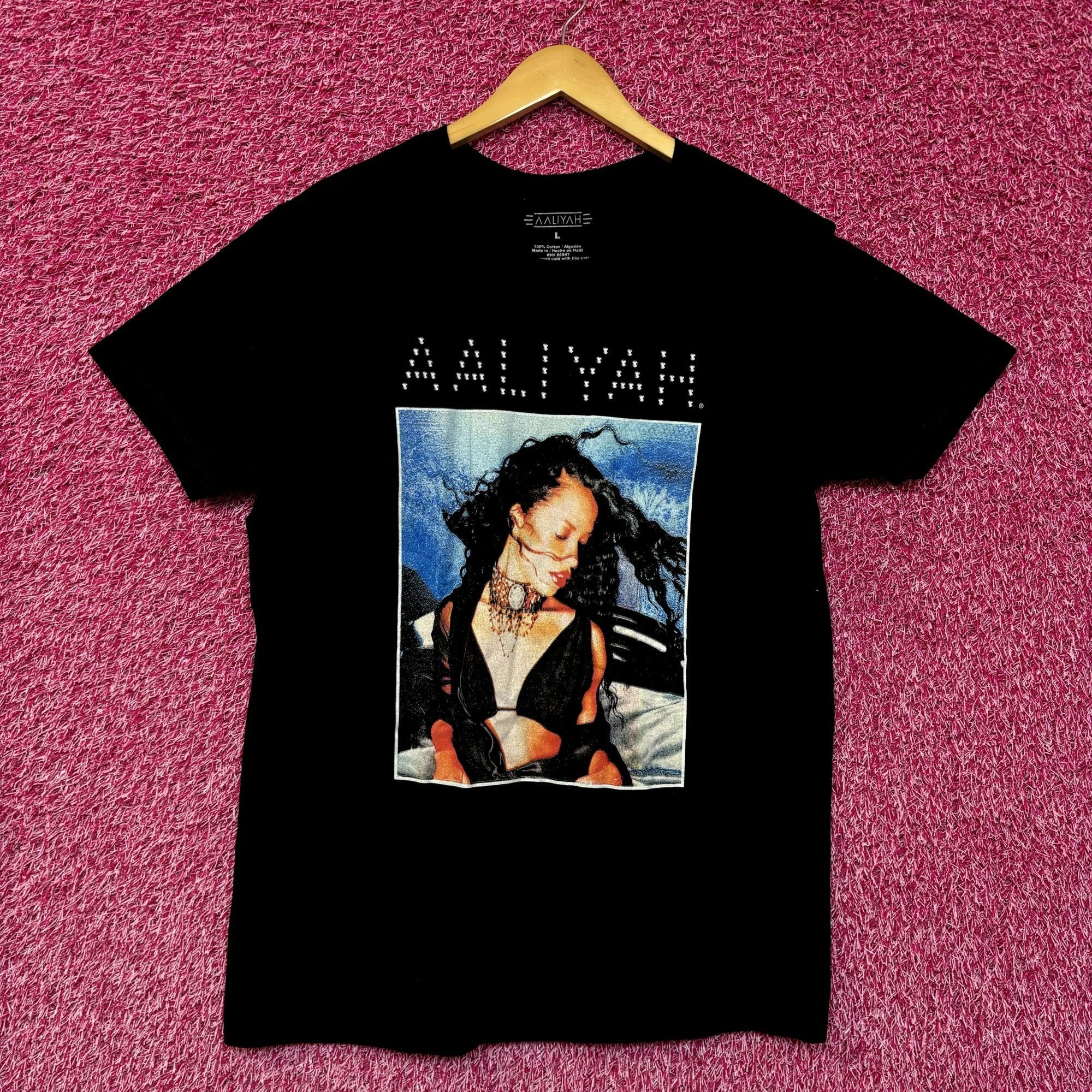 Band Tees Aaliyah Age Aint Nothing but a Number New Jack Swing Tee L Size US L / EU 52-54 / 3 - 1 Thumbnail